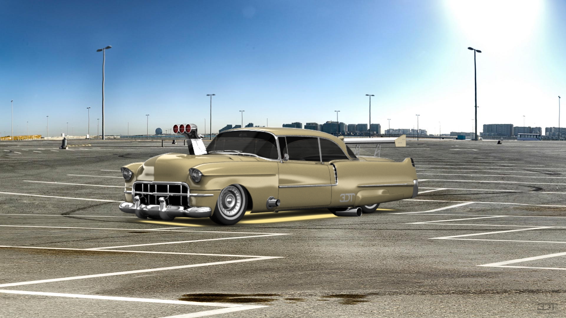 Cadillac De Ville Coupe 1956 tuning