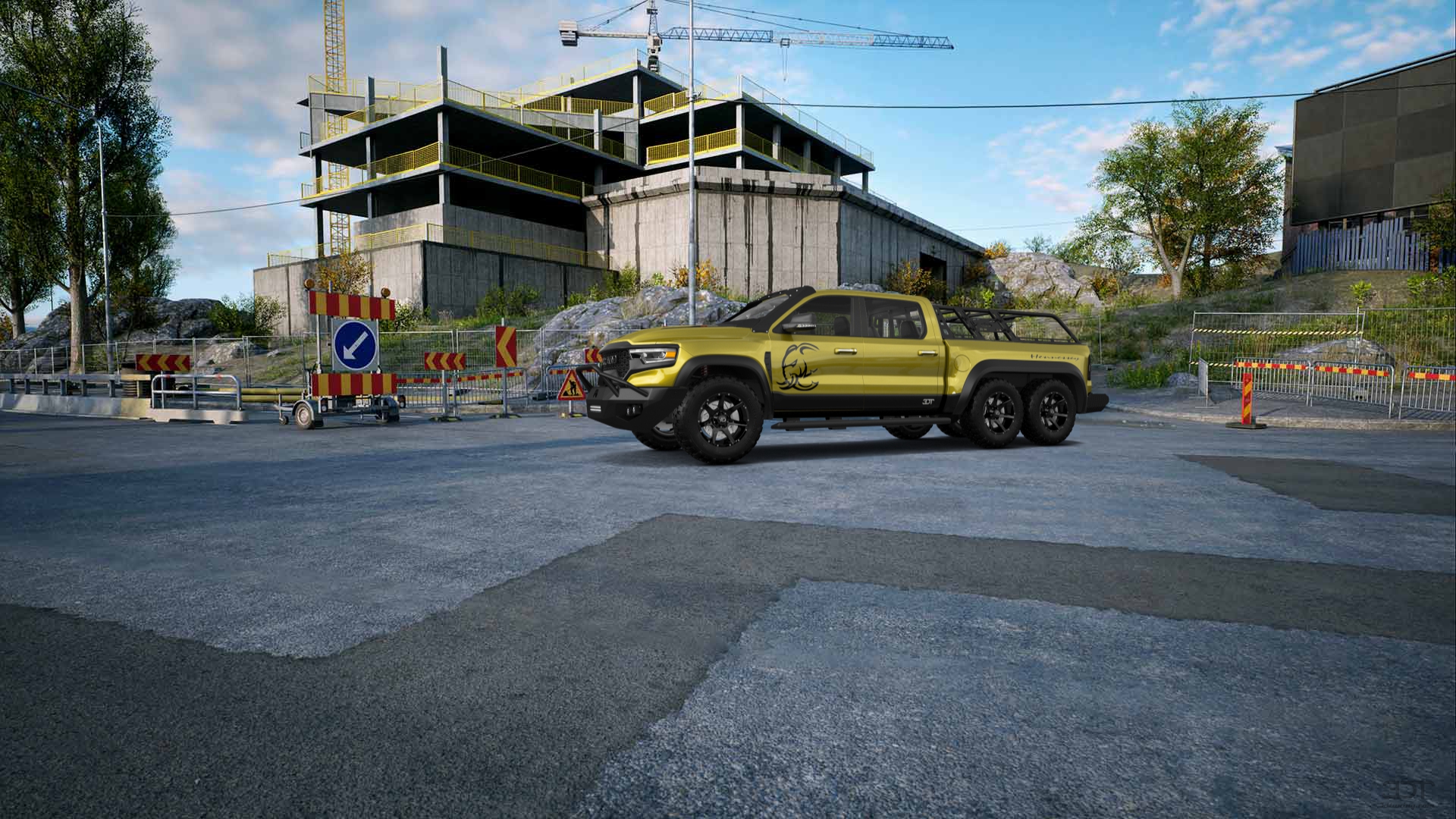 Dodge Ram Hennessey Mammoth 6X6 Truck 2021 tuning