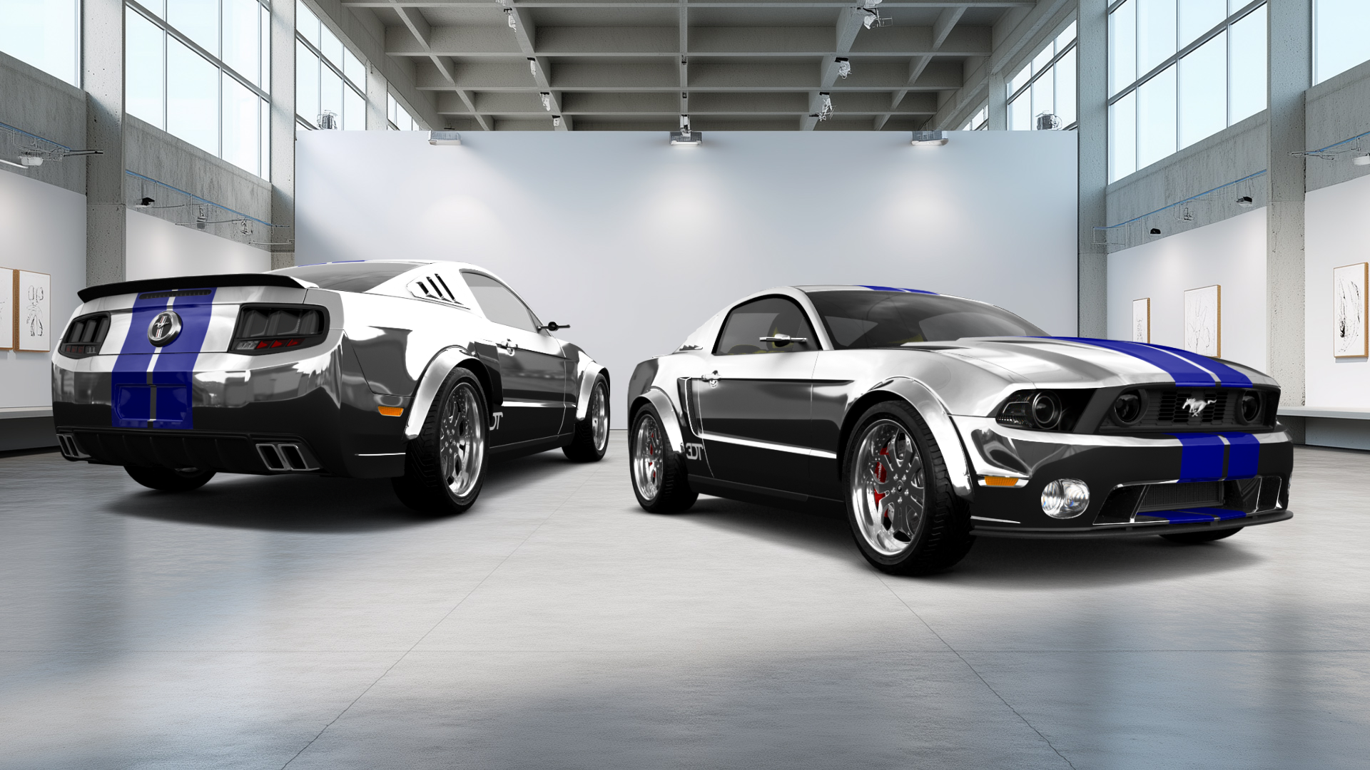 Ford Mustang 2 Door Coupe 2010 tuning