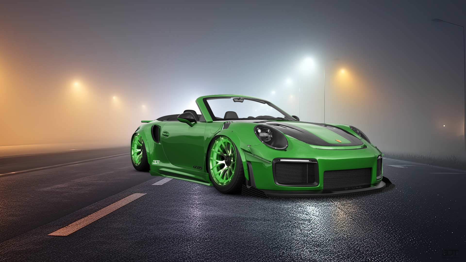 Porsche 911 Turbo S 2 Door Convertible 2014