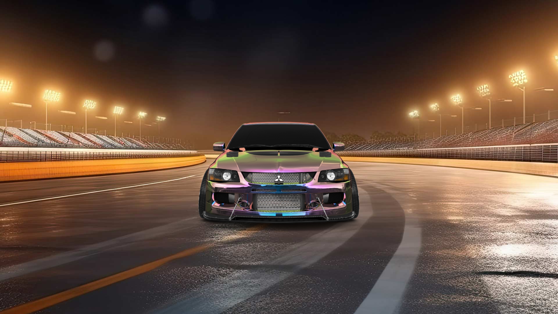 Mitsubishi Lancer Evo IX 4 Door Saloon 2005 tuning