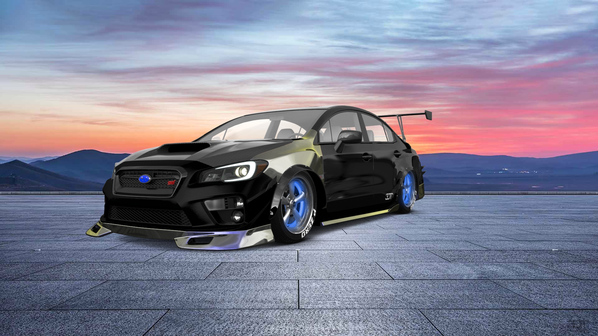 Subaru Impreza WRX STI 4 Door Saloon 2015 tuning