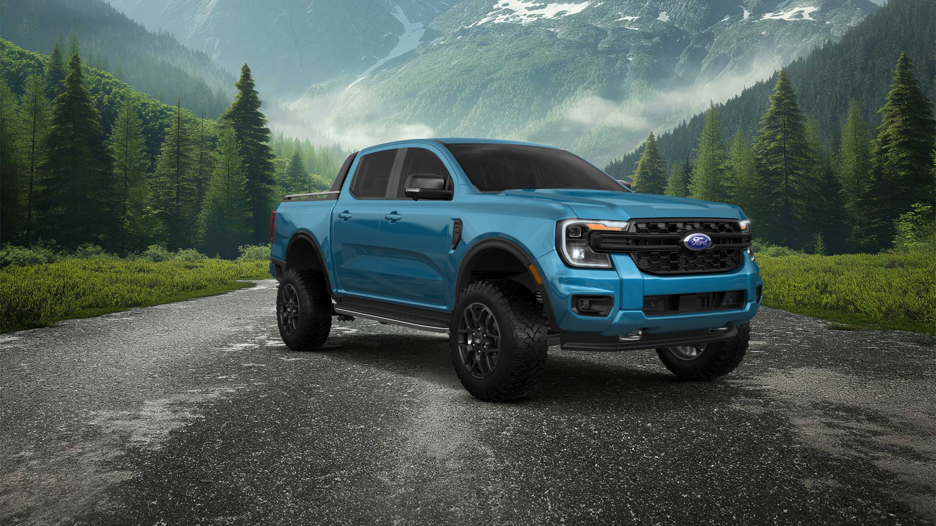 Ford Ranger 4 Door pickup truck 2022