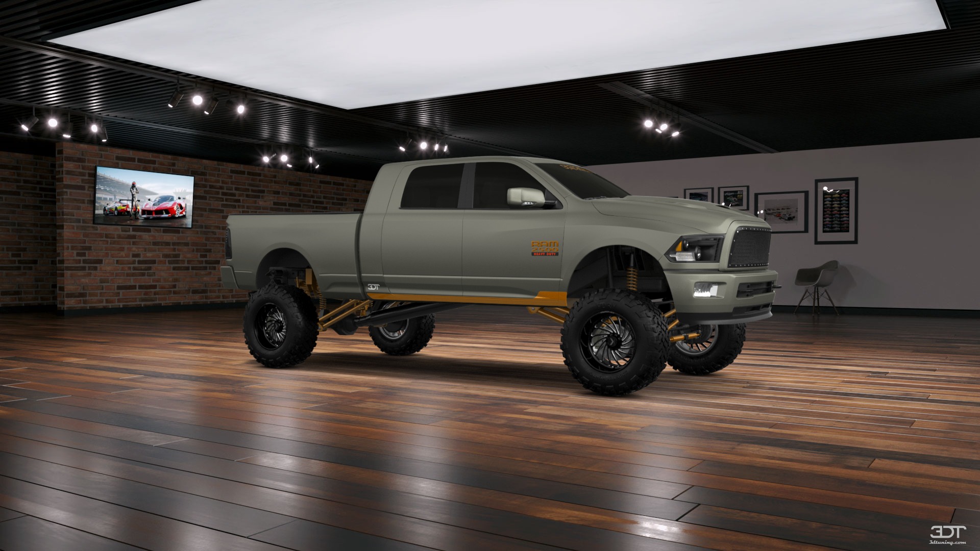 Dodge Ram 2500 Mega Cab 6.4 ft box 4 Door pickup truck 2010