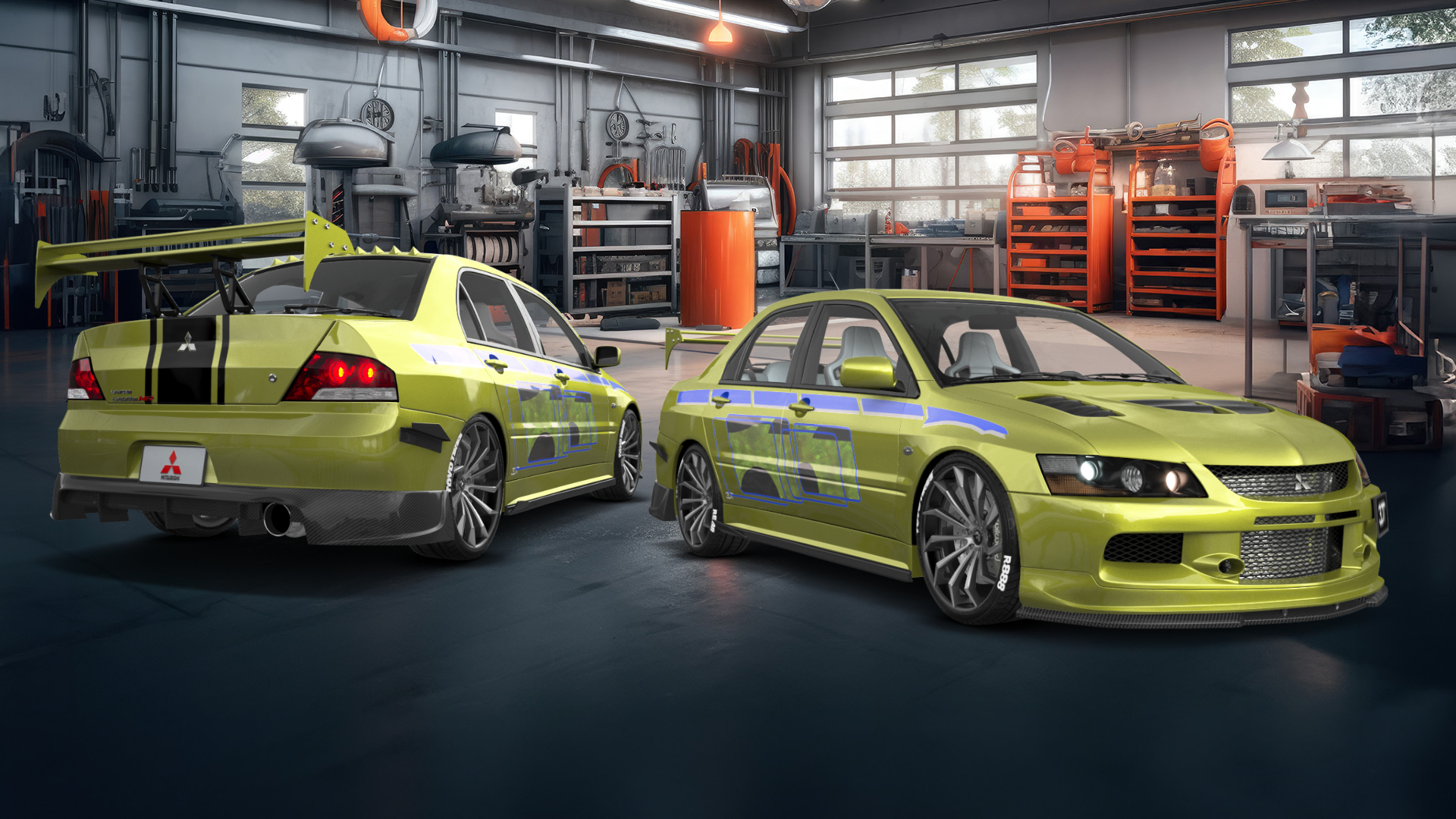 Mitsubishi Lancer Evo IX 4 Door Saloon 2005 Images