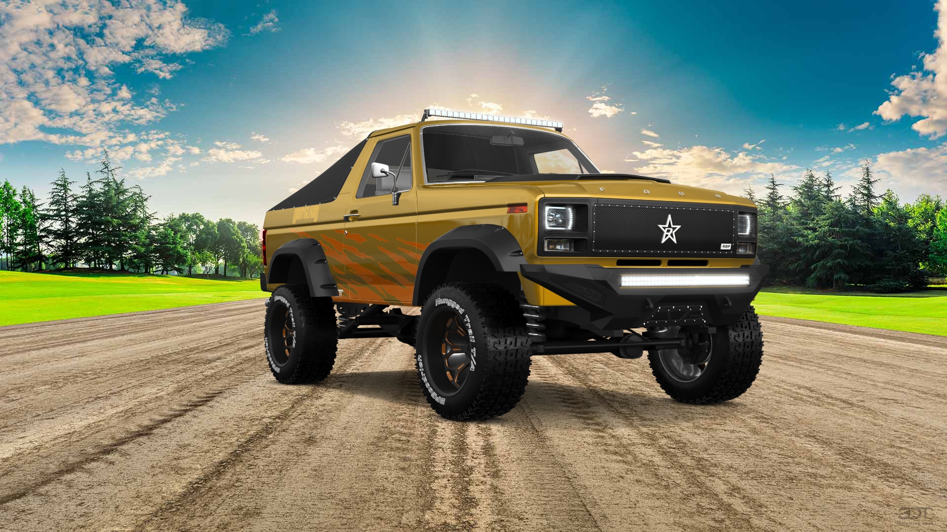 Ford Bronco 3 Door SUV 1980
