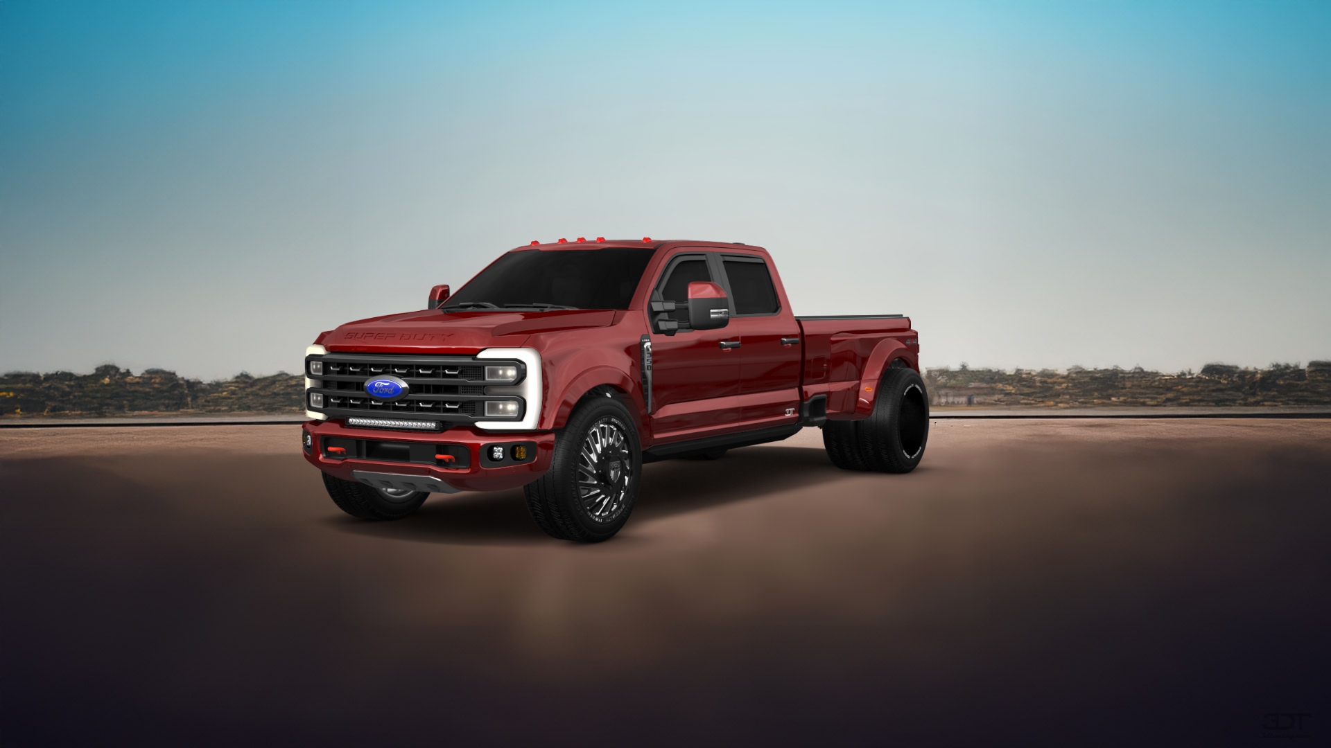 Ford F-350 DRW Crew Cab 4 Door pickup truck 2023 tuning