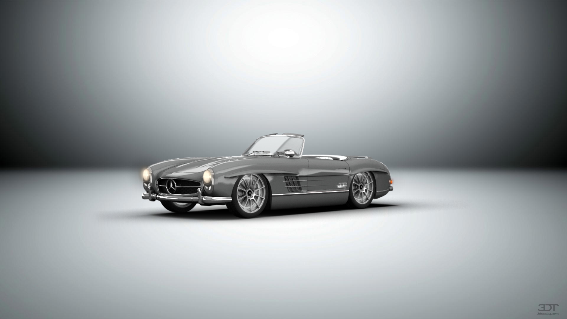 Mercedes SL300 Roadster 1957 tuning