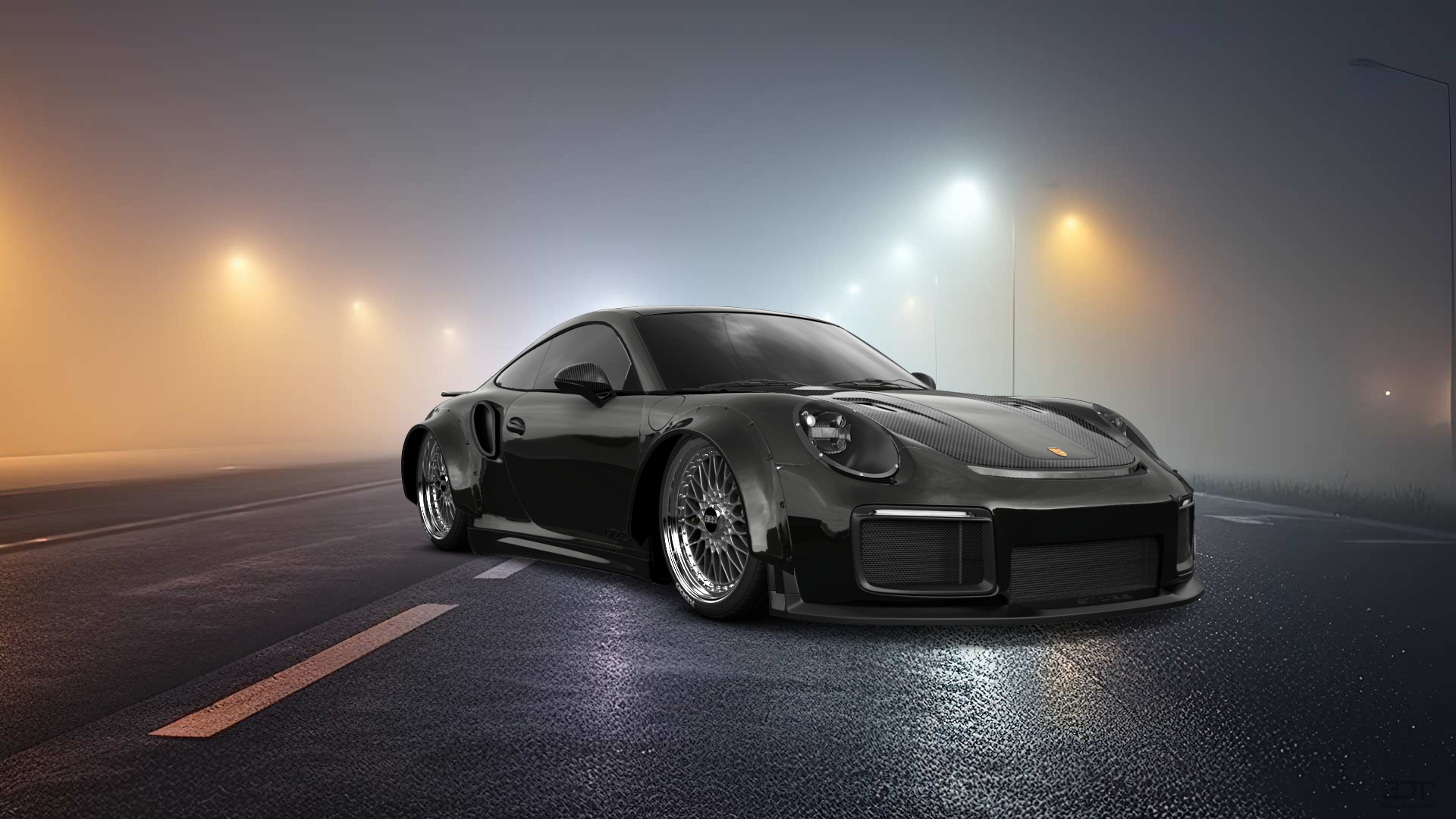 Porsche 911 Turbo S 2 Door Coupe 2014 tuning