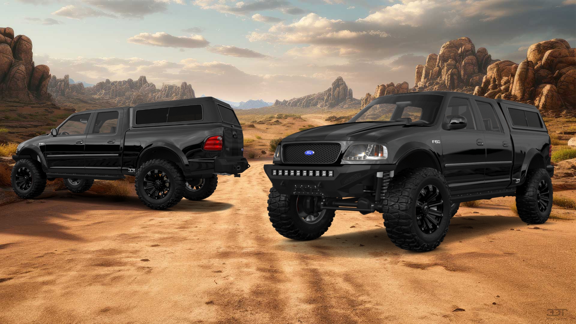 Ford F-150 SuperCrew 4 Door pickup truck 1997 tuning