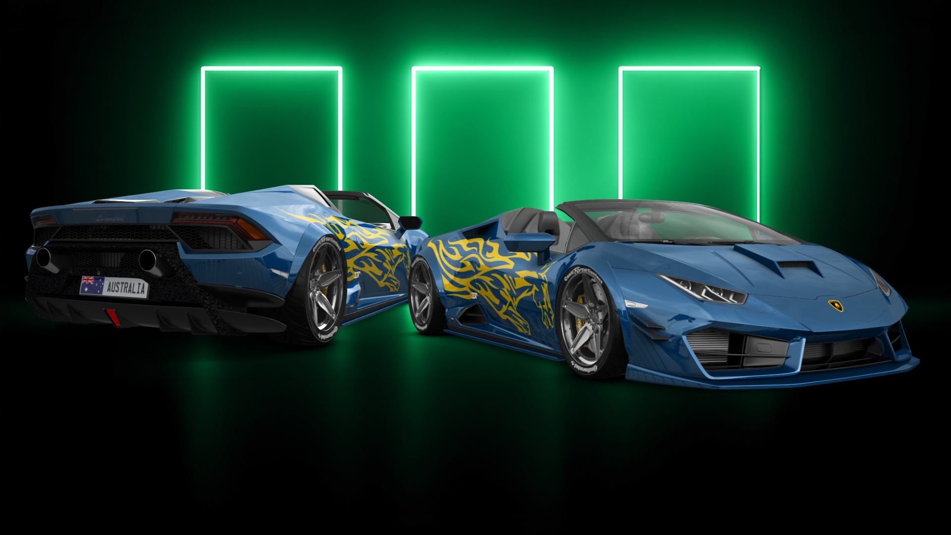 Lamborghini Huracan Spyder 2 Door Convertible 2016 tuning