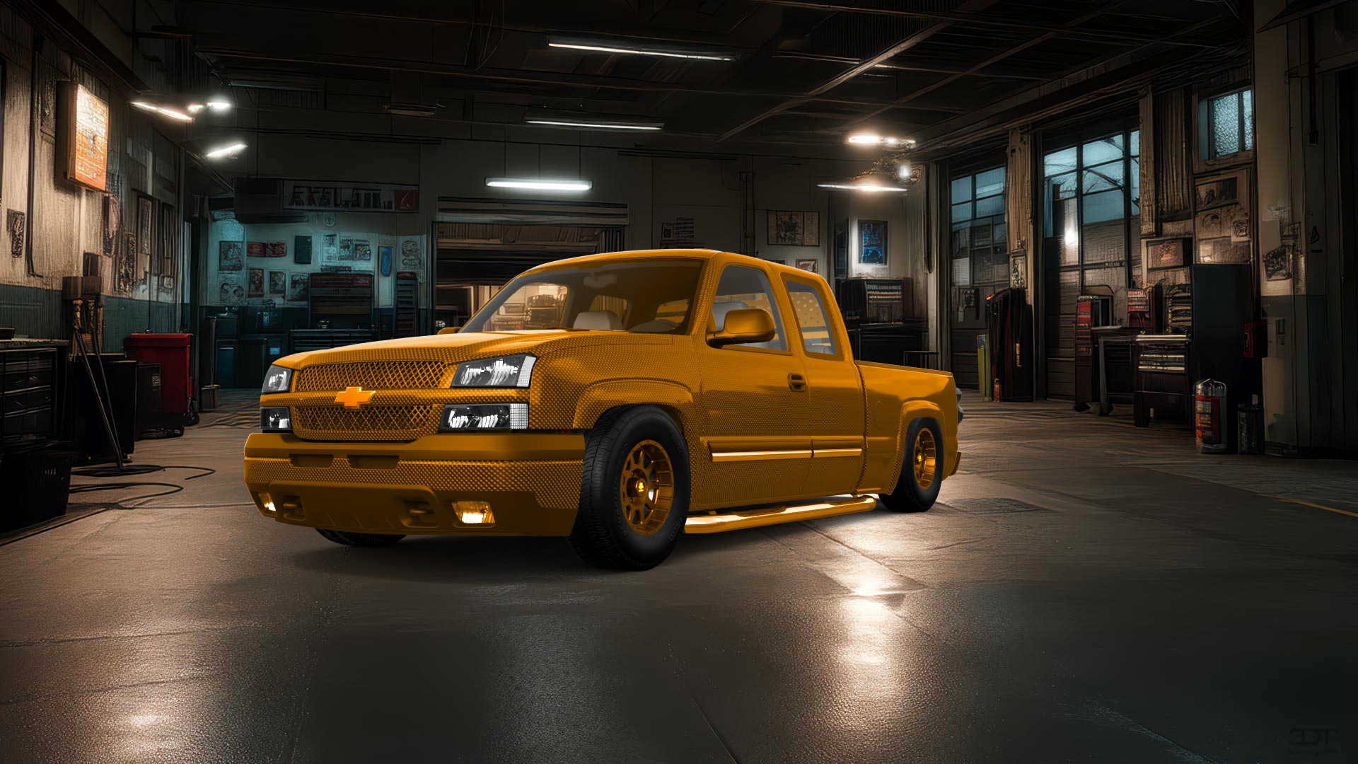 Chevrolet Silverado 1500 Extended Cab 6.5ft box 4 Door Truck 2003 tuning