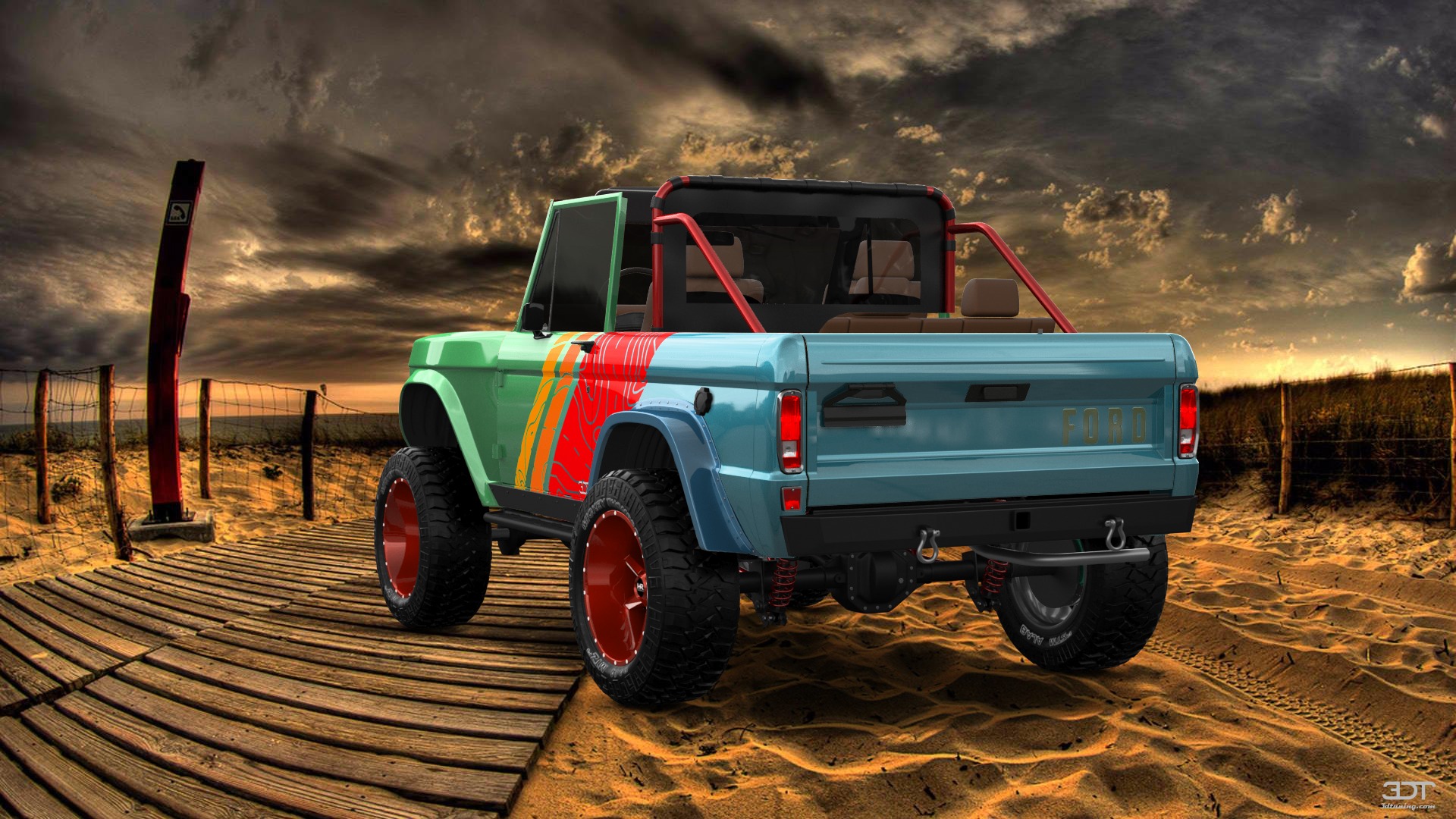 Ford Bronco 3 Door SUV 1965