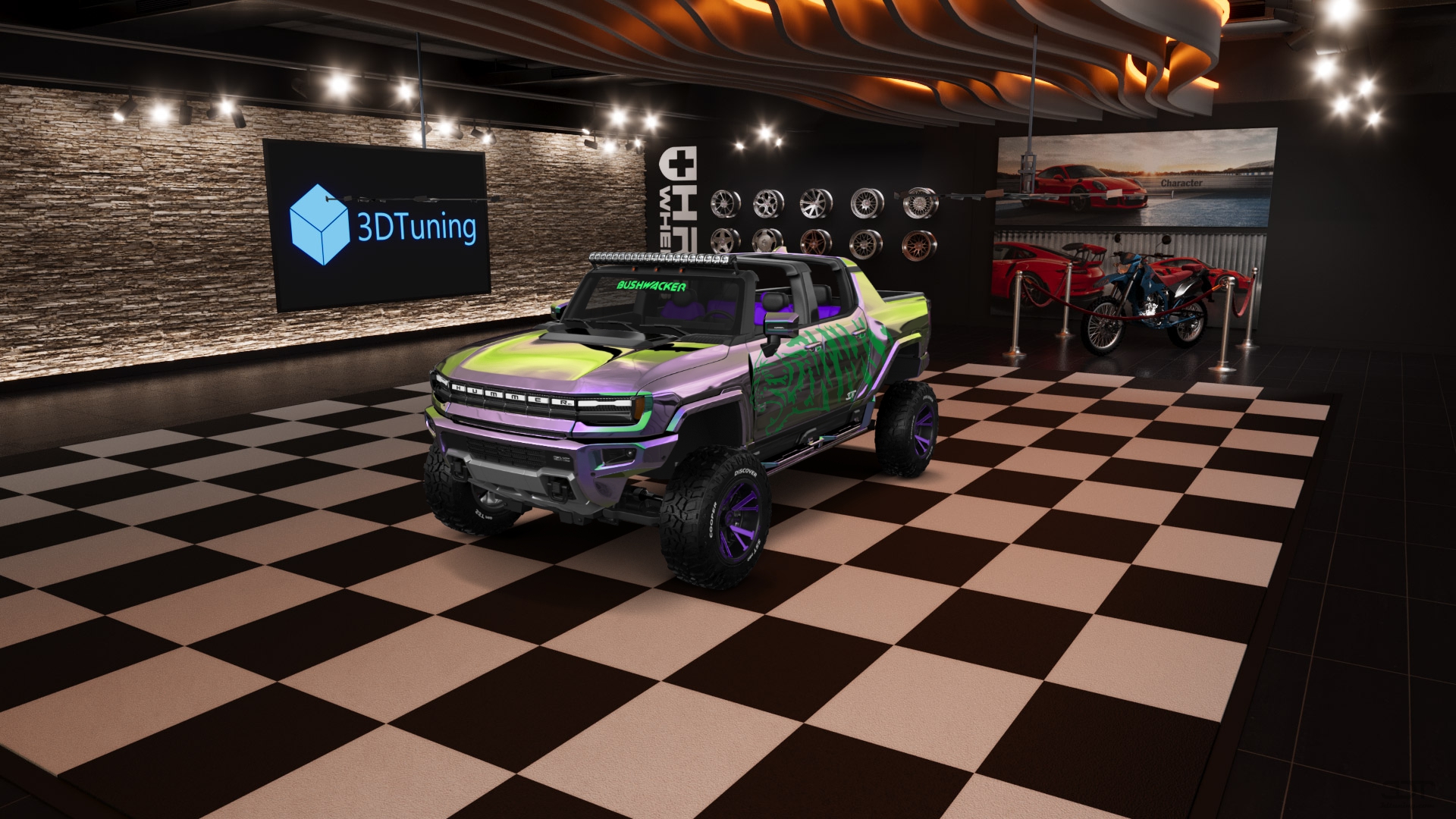 GMC Hummer EV 4 Door pickup truck 2021 tuning