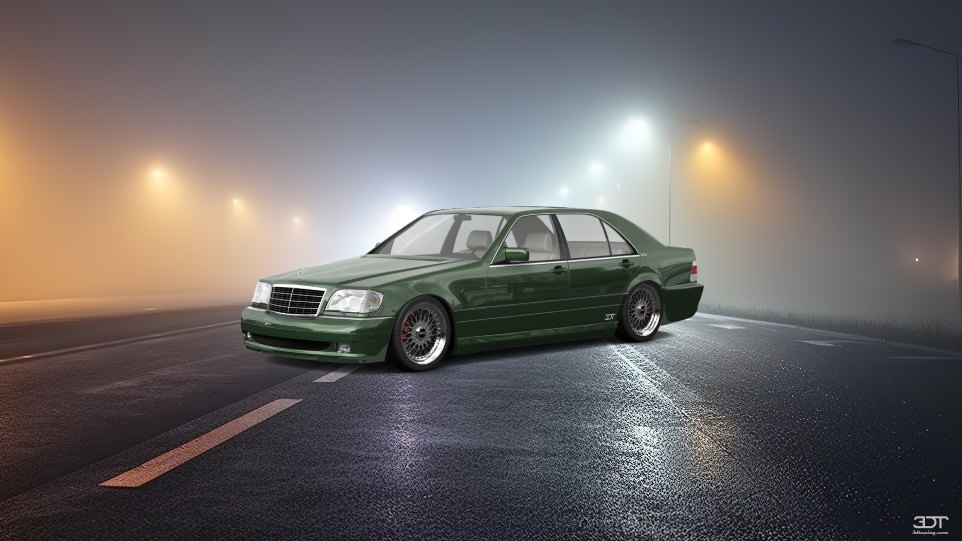 Mercedes S Class Sedan 1992 tuning