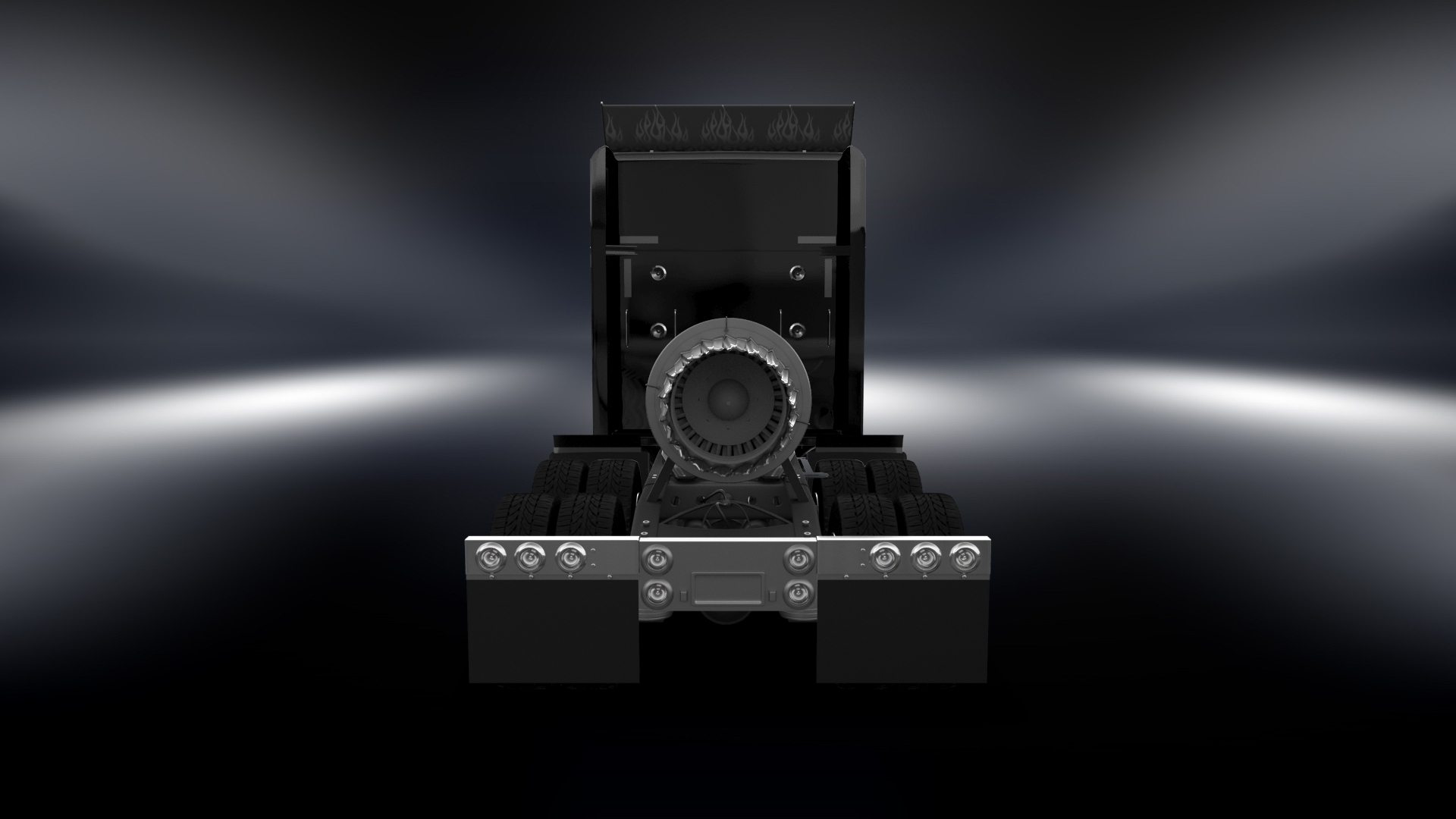 Kenworth W900 Sleeper Cab Truck 2015