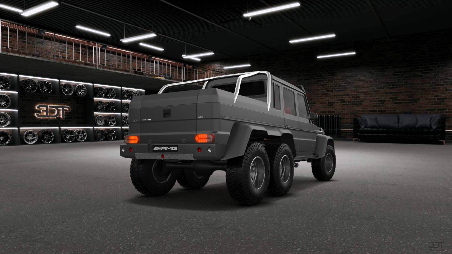 Mercedes G 63 AMG 6x6 4 Door pickup truck 2013