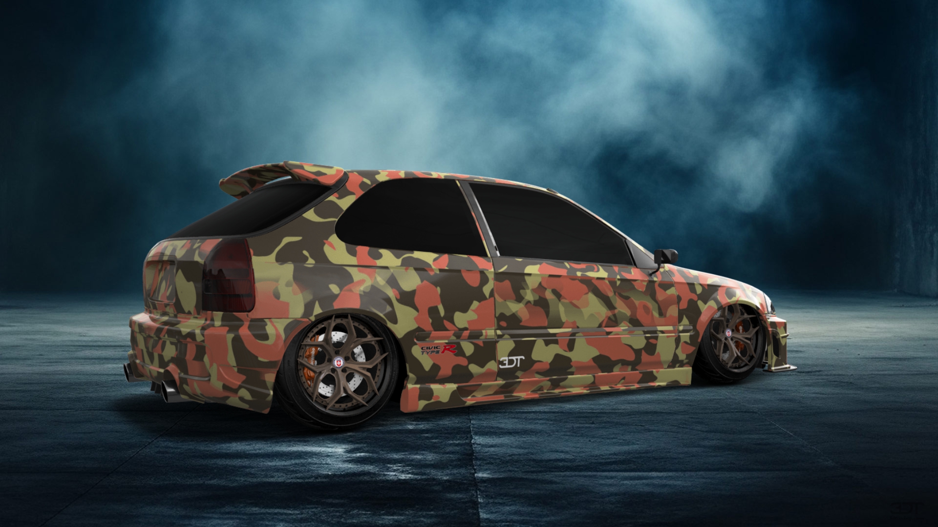 Honda Civic 3 Door Hatchback 1997 Images