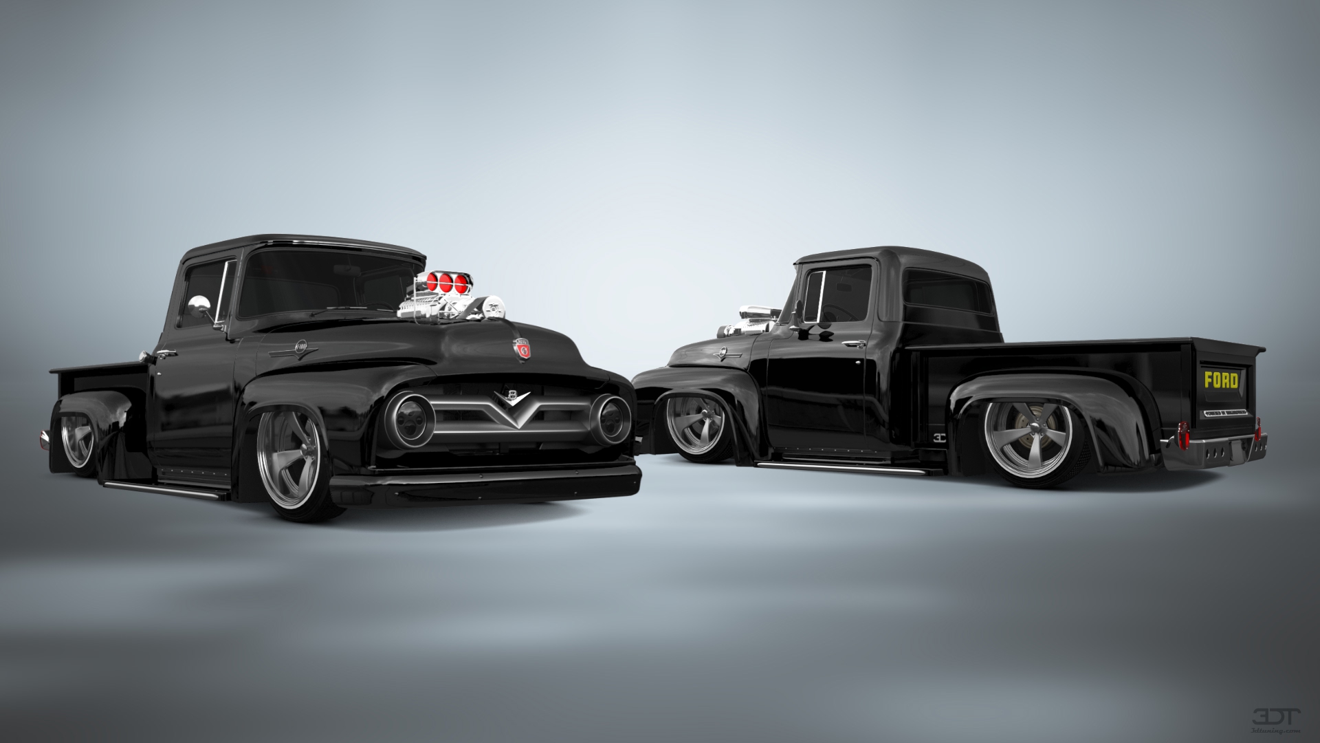 Ford F-100 2 Door truck 1956