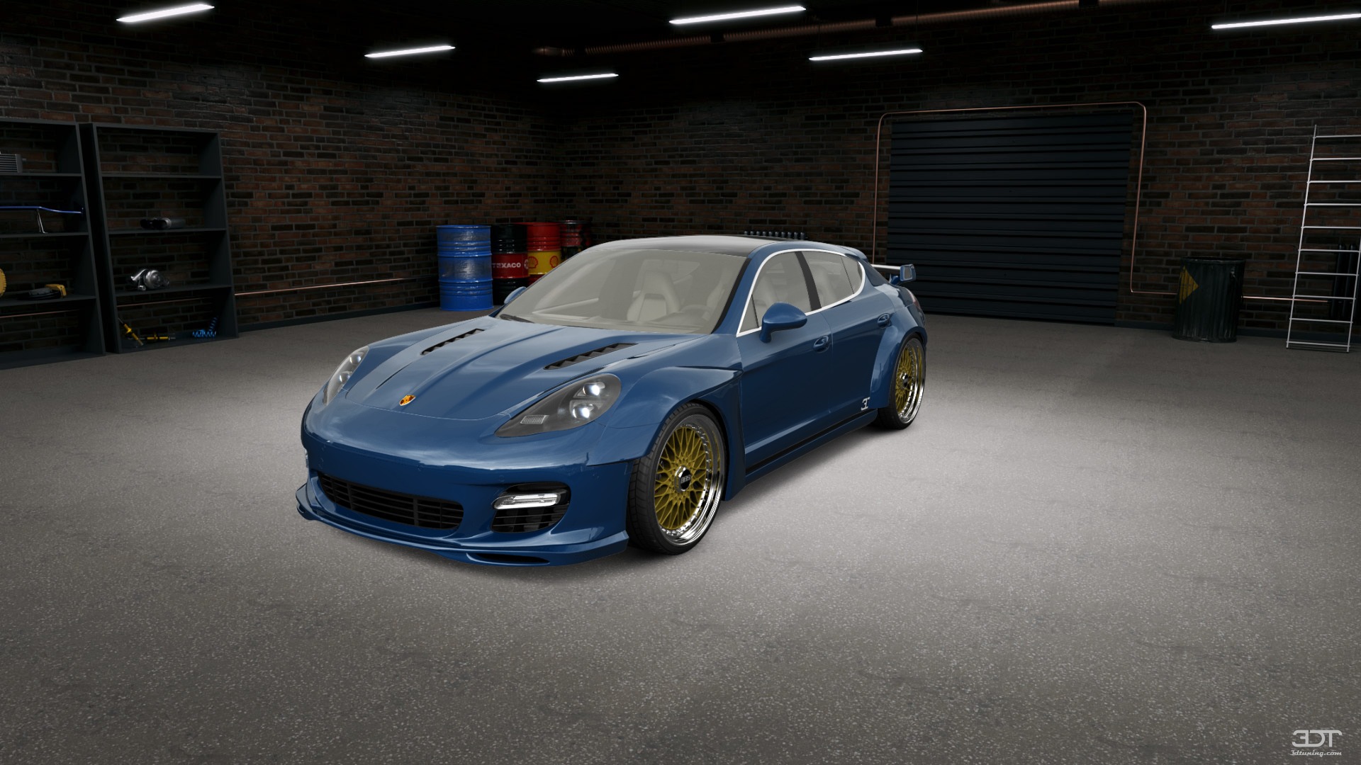 Porsche Panamera 4 door fastback saloon 2011 tuning