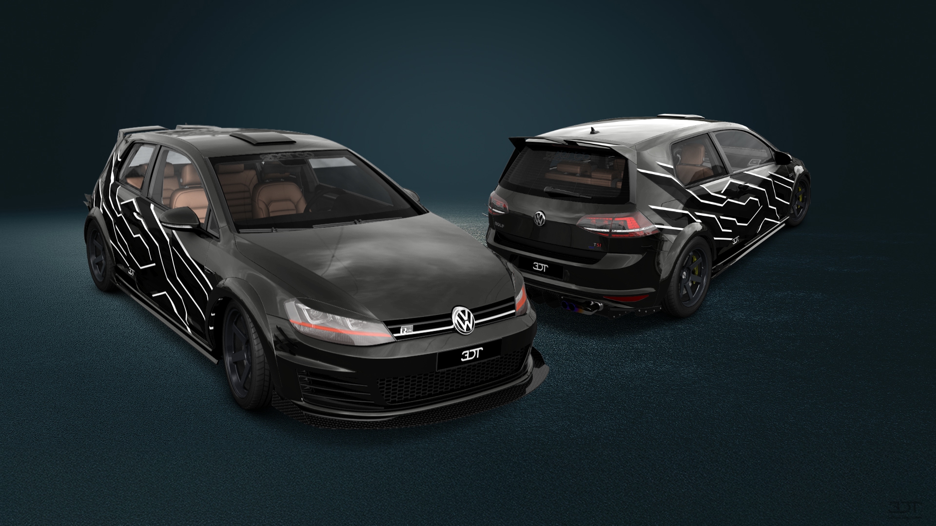 Volkswagen Golf 7 3 Door Hatchback 2013 tuning