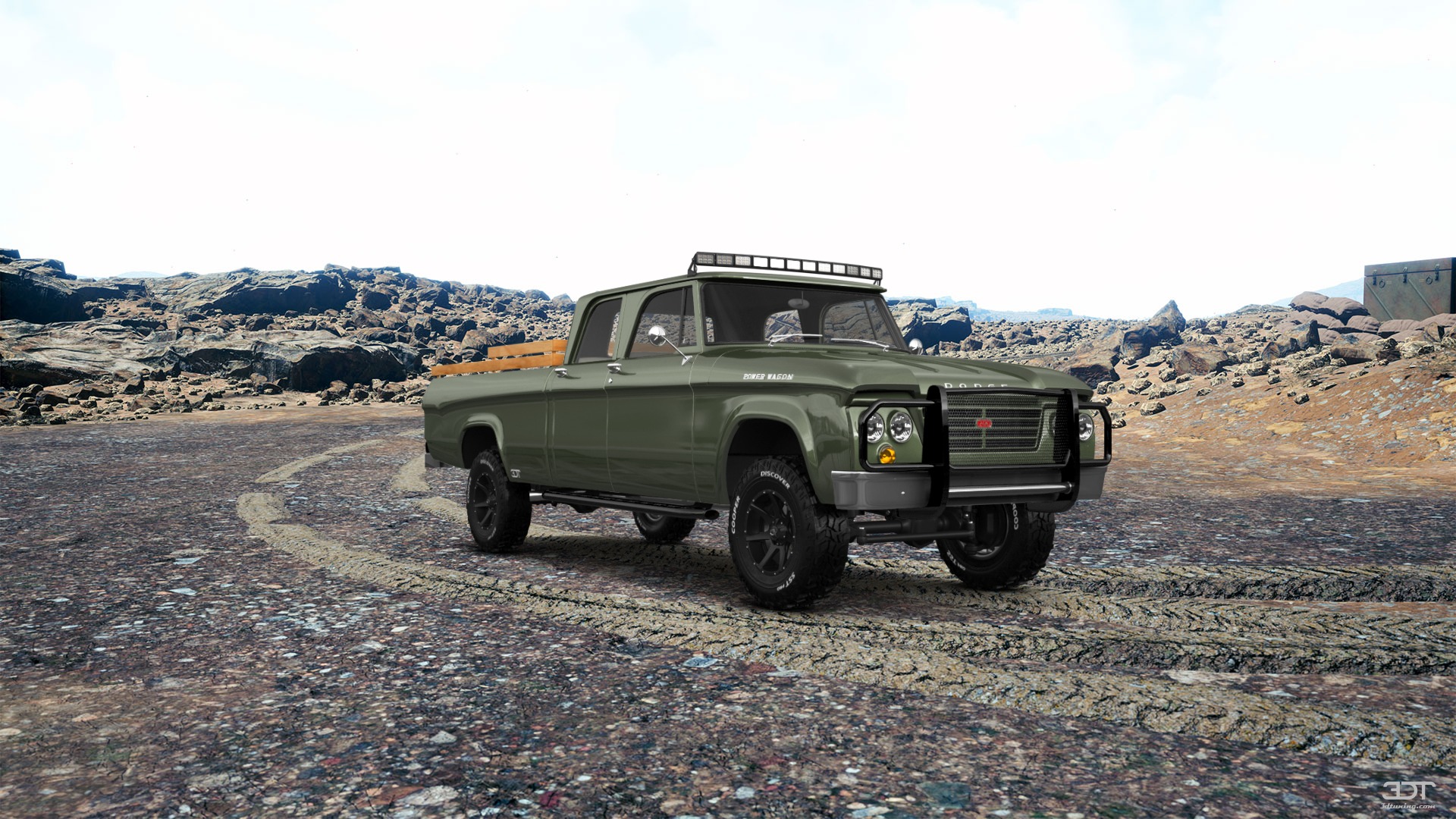 Dodge Power Wagon 4 Door pickup truck 1964