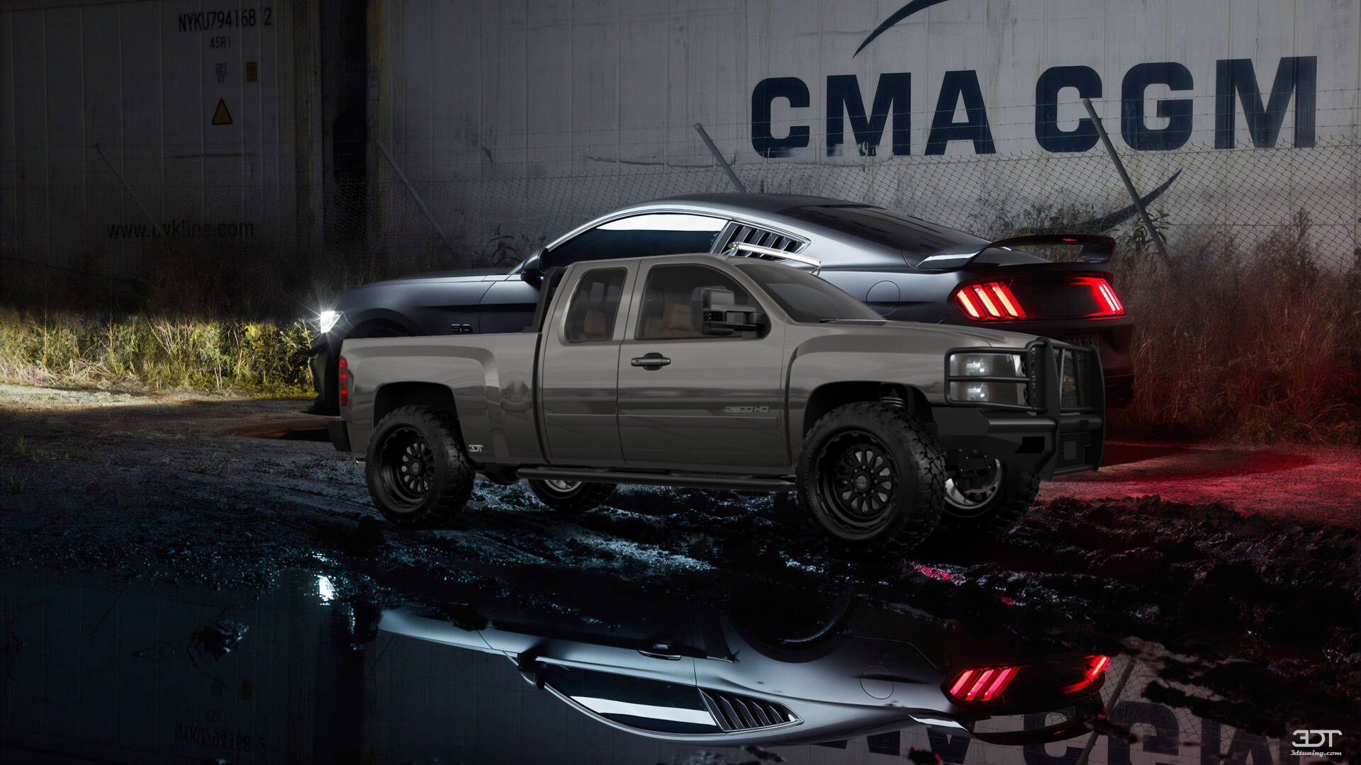 Chevrolet Silverado 2500 HD Extended Cab Pickup Truck 2007 tuning