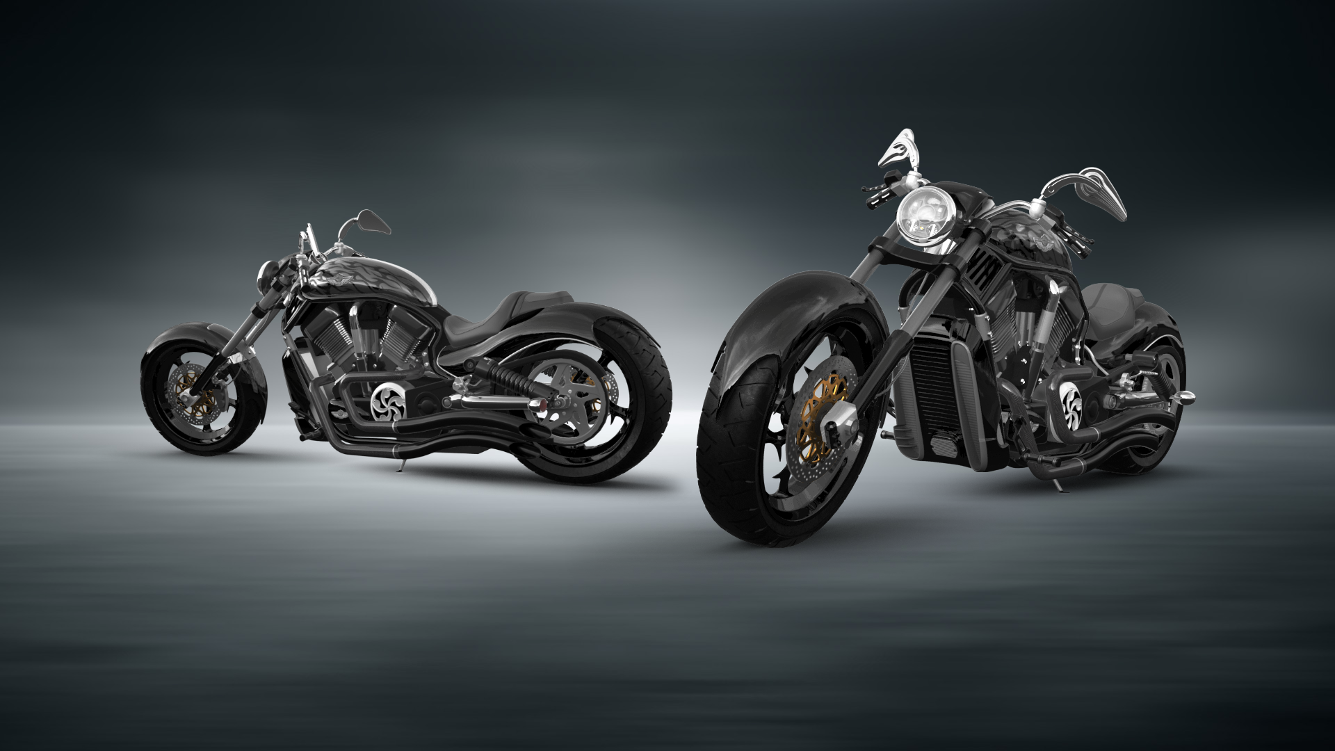 Harley-Davidson Custom Chopper Cruiser 2011