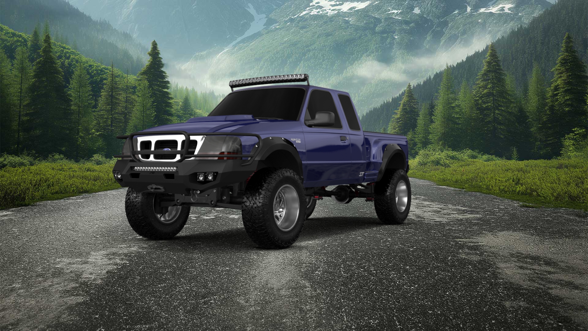 Ford Ranger Flareside 2 Door pickup truck 1998