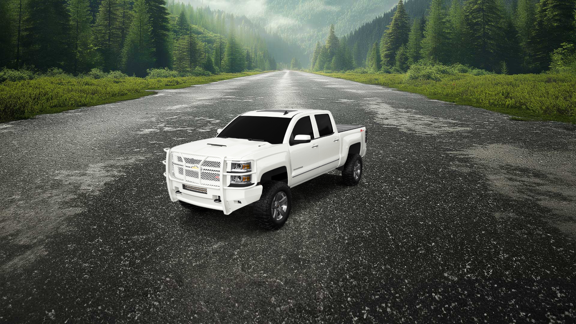 Chevrolet Silverado 1500 4 Door pickup truck 2014