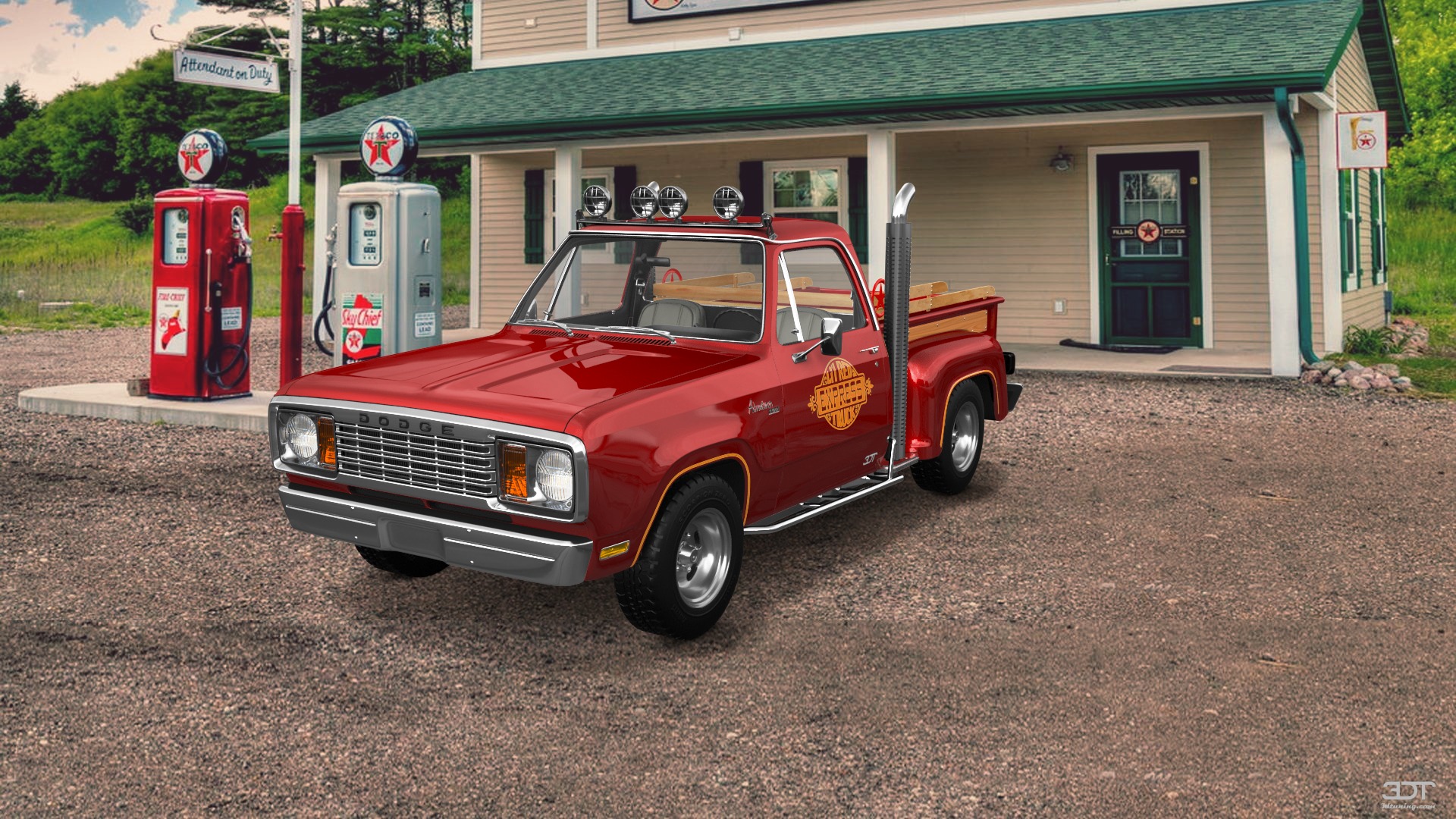 Dodge Lil Red Express 2 Door pickup truck 1978 Images