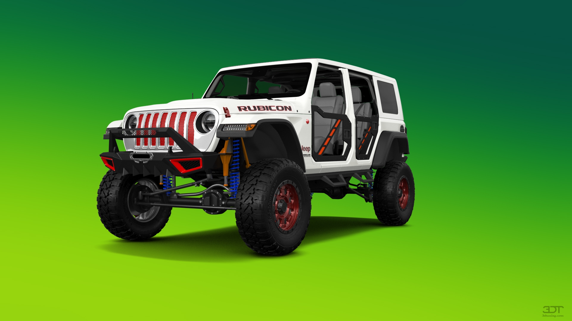 Jeep Wrangler Rubicon JL 4 Door SUV 2017 tuning