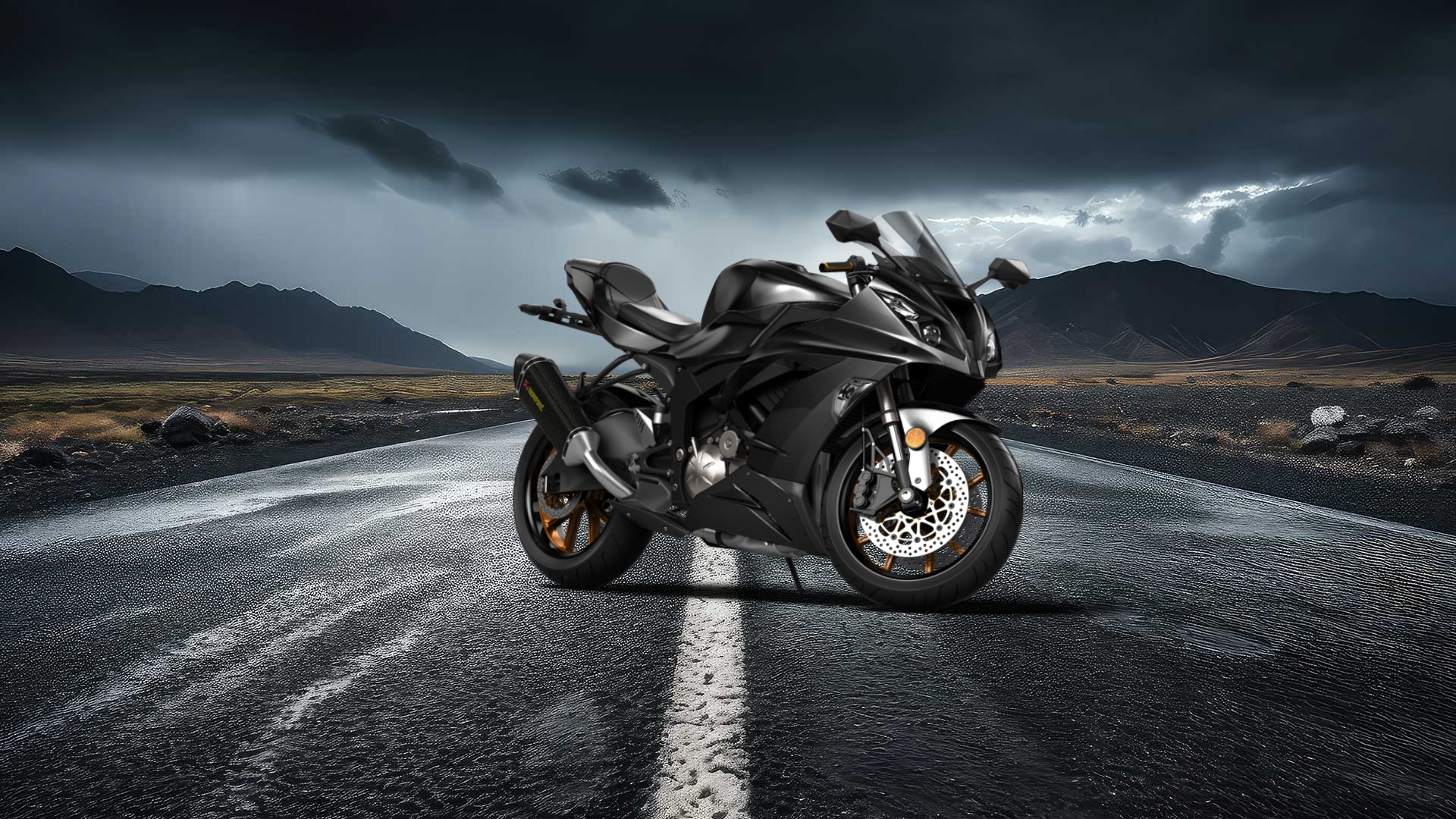 Kawasaki Ninja ZX 6R Sport Bike 2015