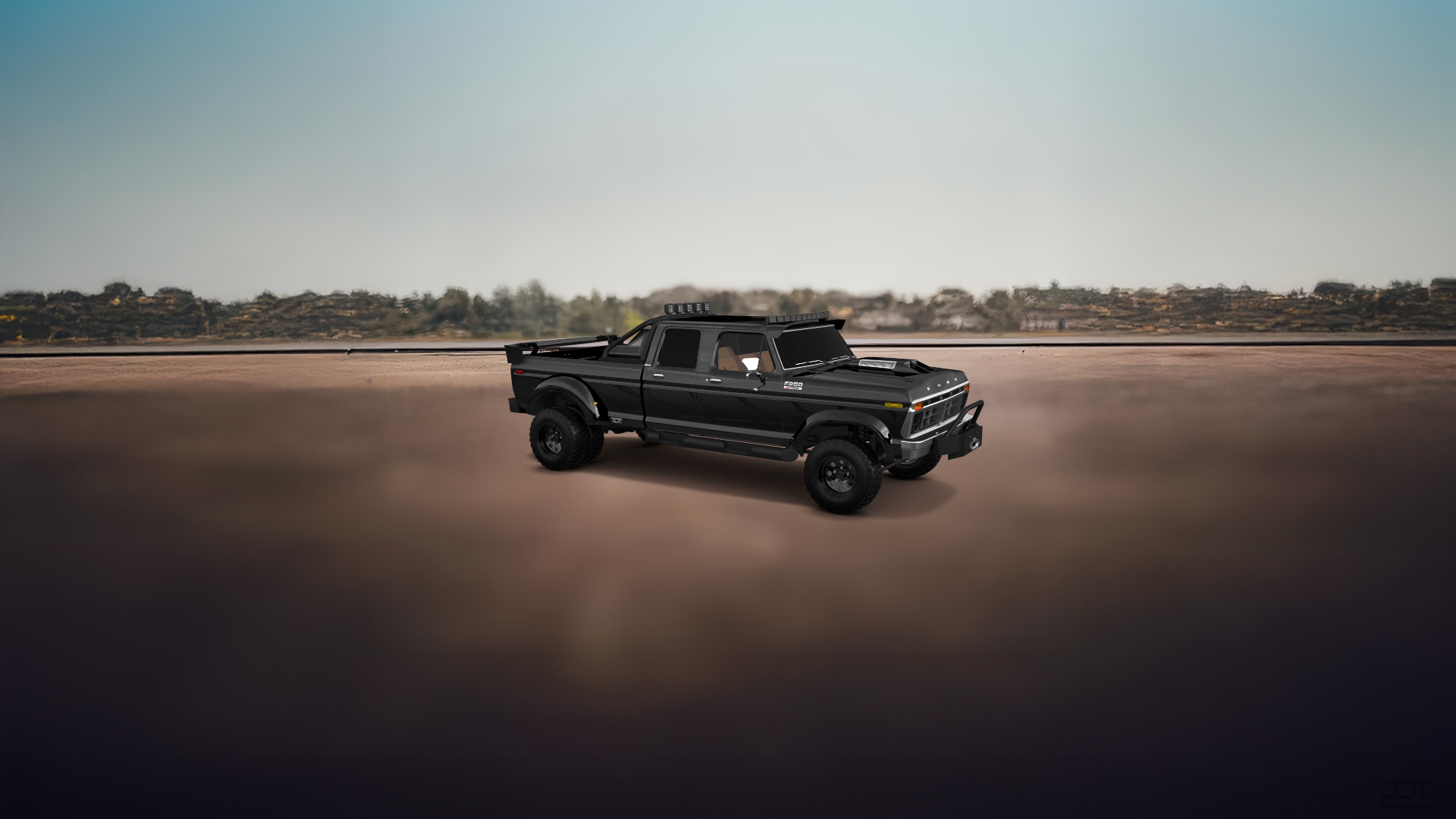 Ford F-350 Dually 4 Door pickup truck 1973