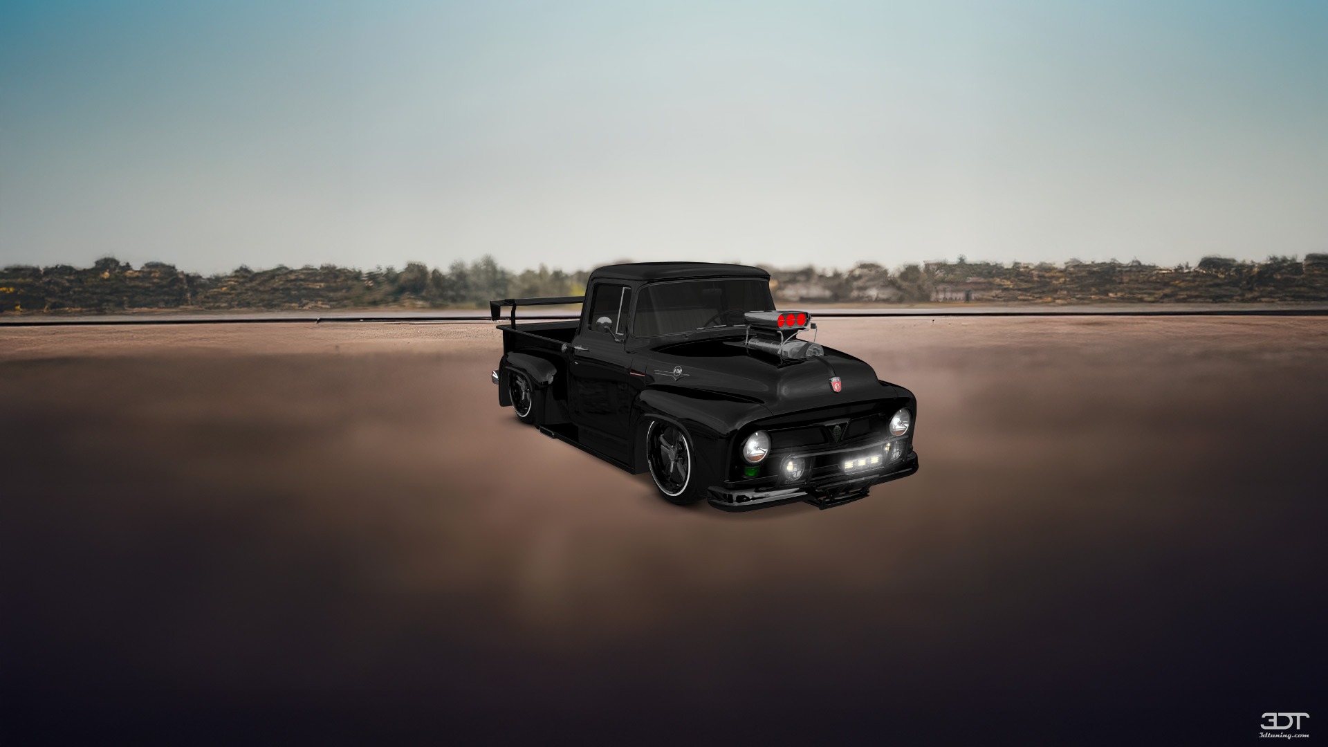 Ford F-100 2 Door truck 1956 Images