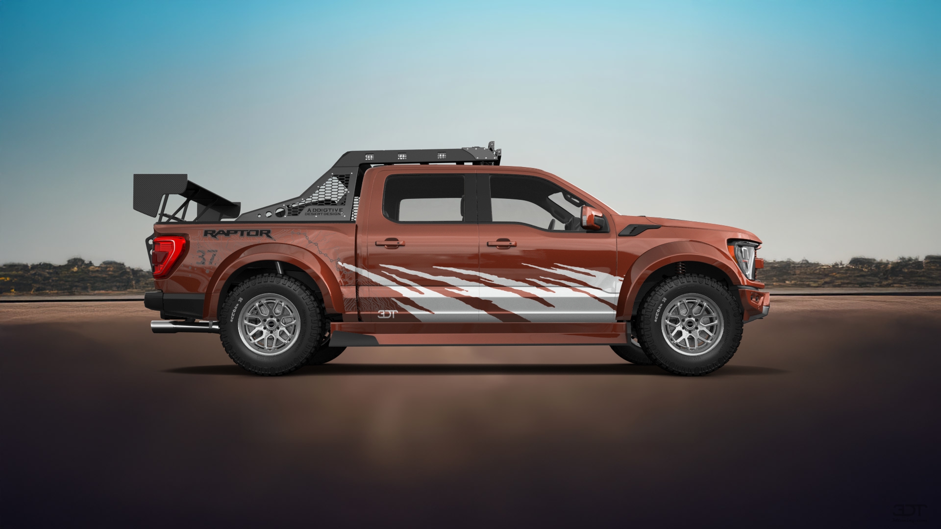 Ford F-150 Raptor 4 Door pickup truck 2021