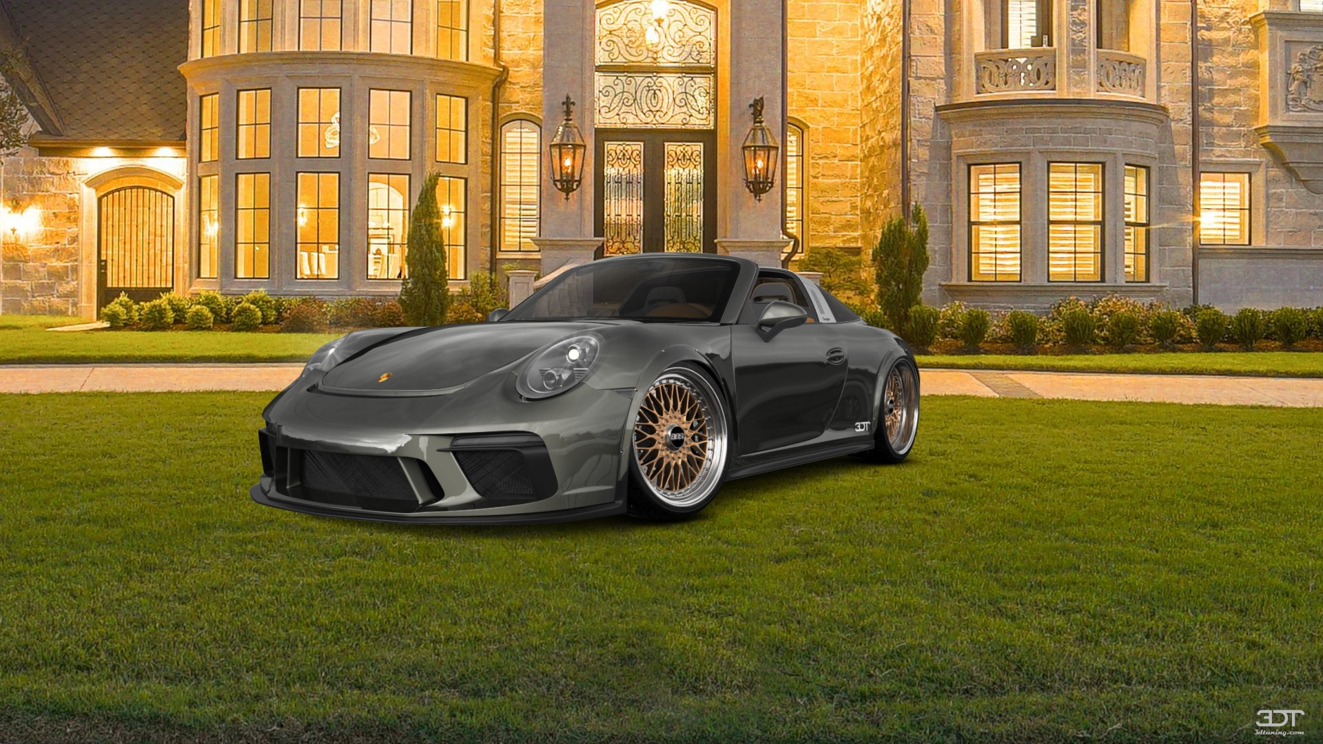 Tuning Porsche 911 Carrera Targa top 2014