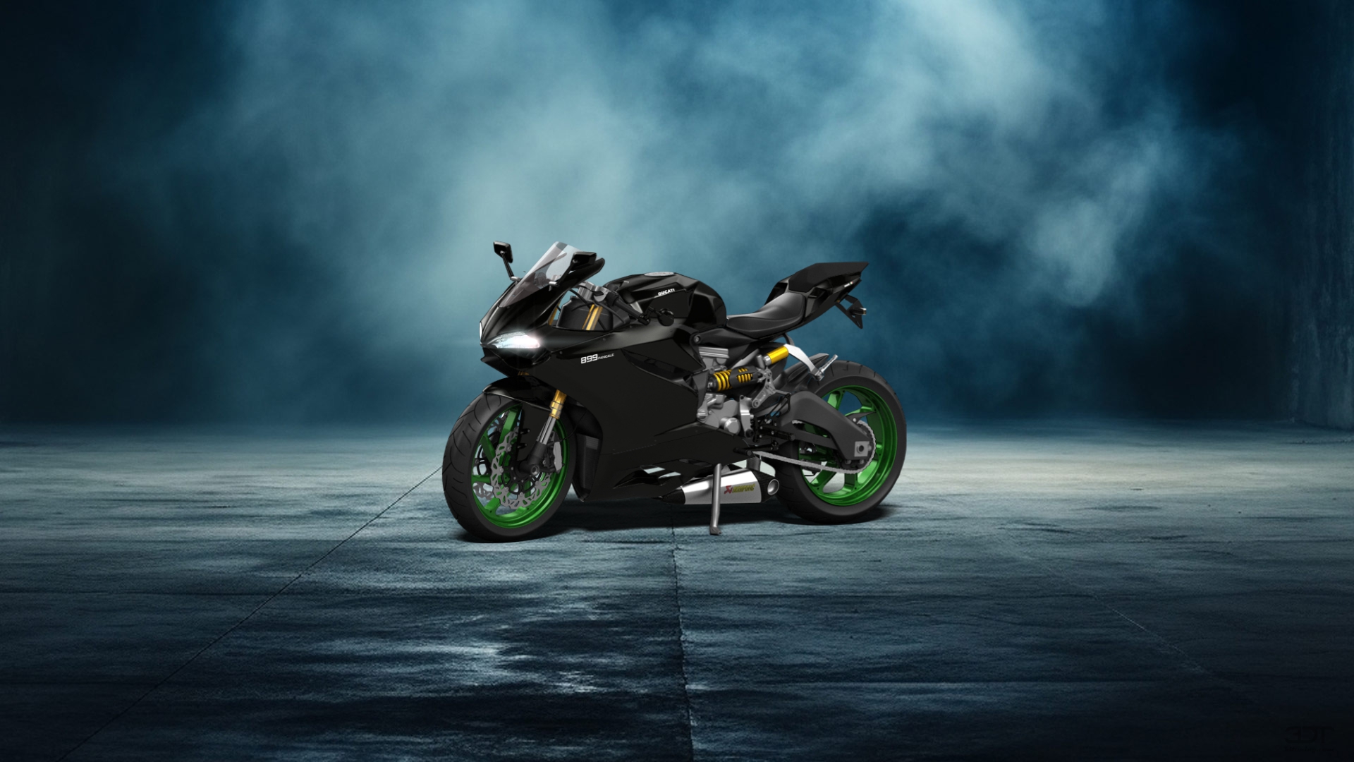 Ducati 899 Panigale Sport Bike 2015 tuning