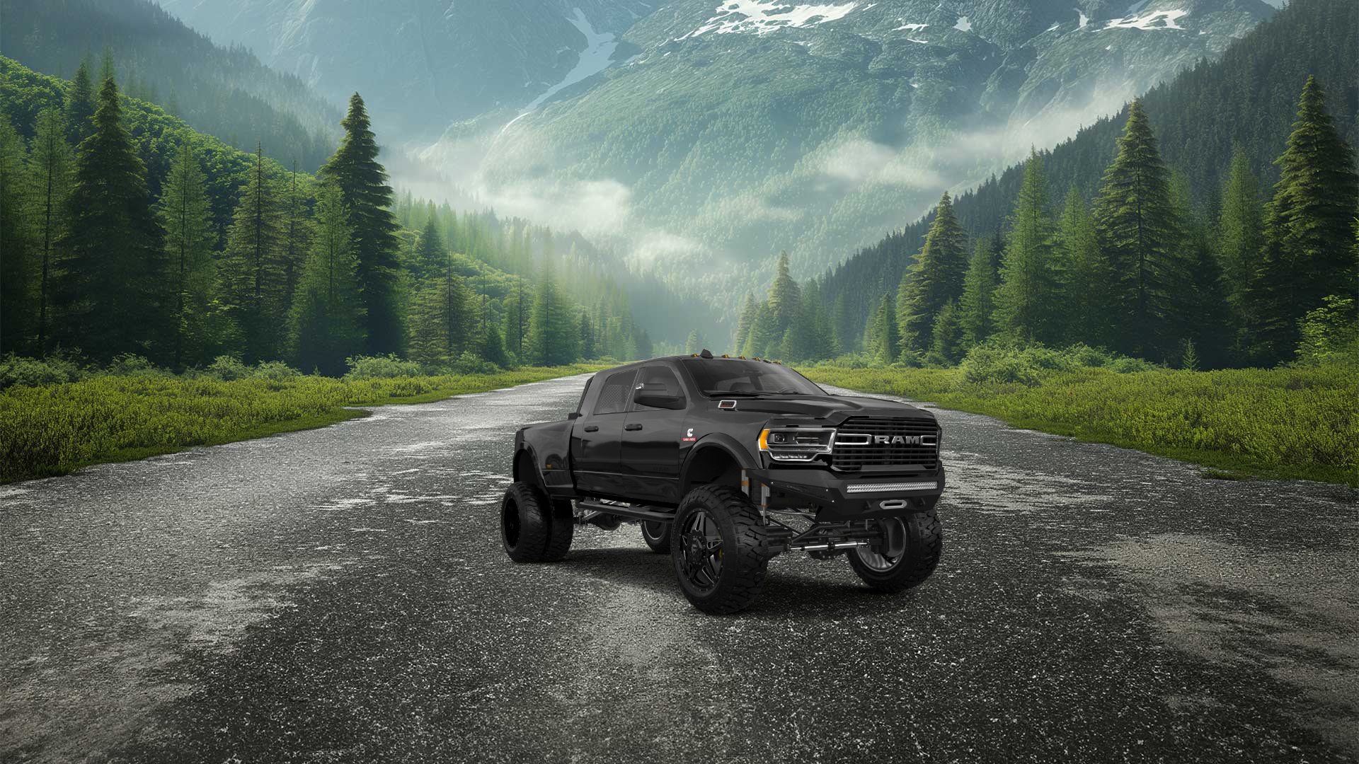 Dodge Ram 3500 4 Door pickup truck 2020