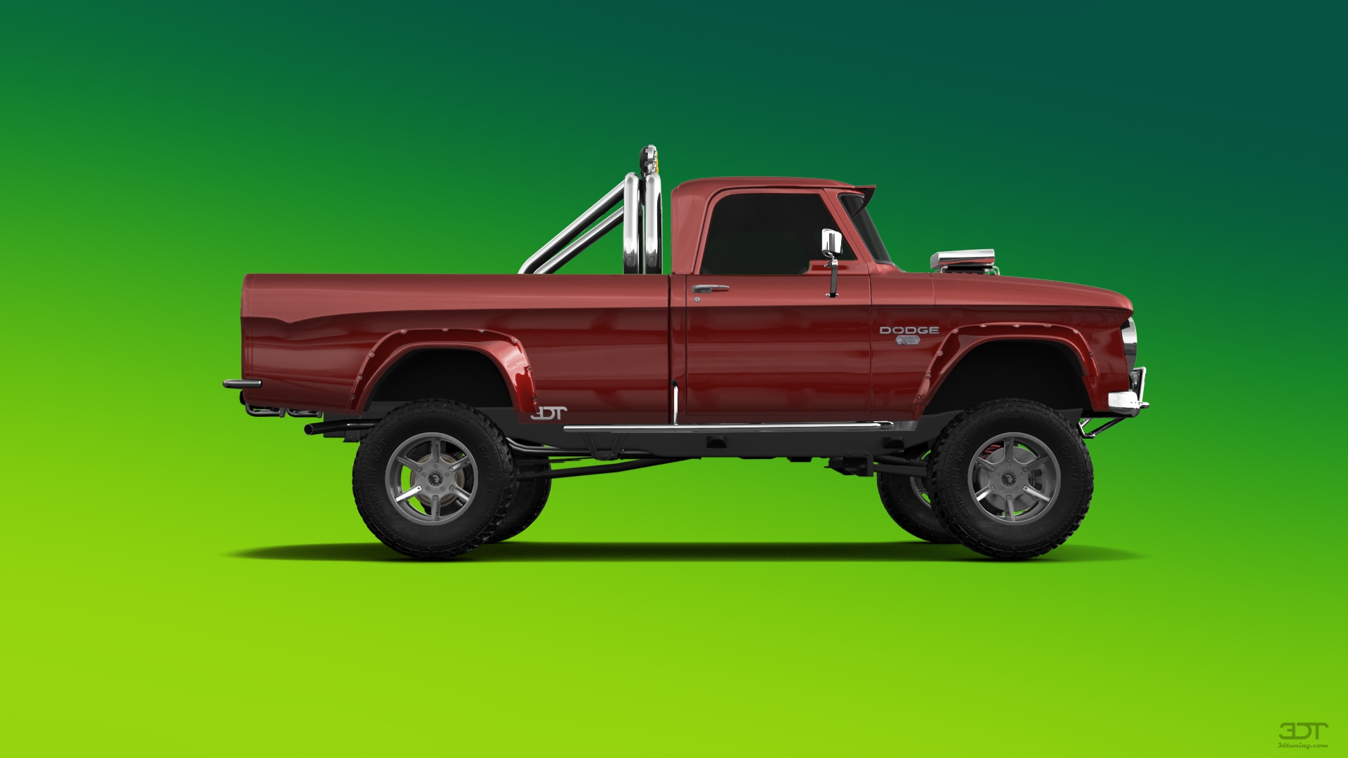 Dodge Power Wagon W200 2 Door pickup truck 1966