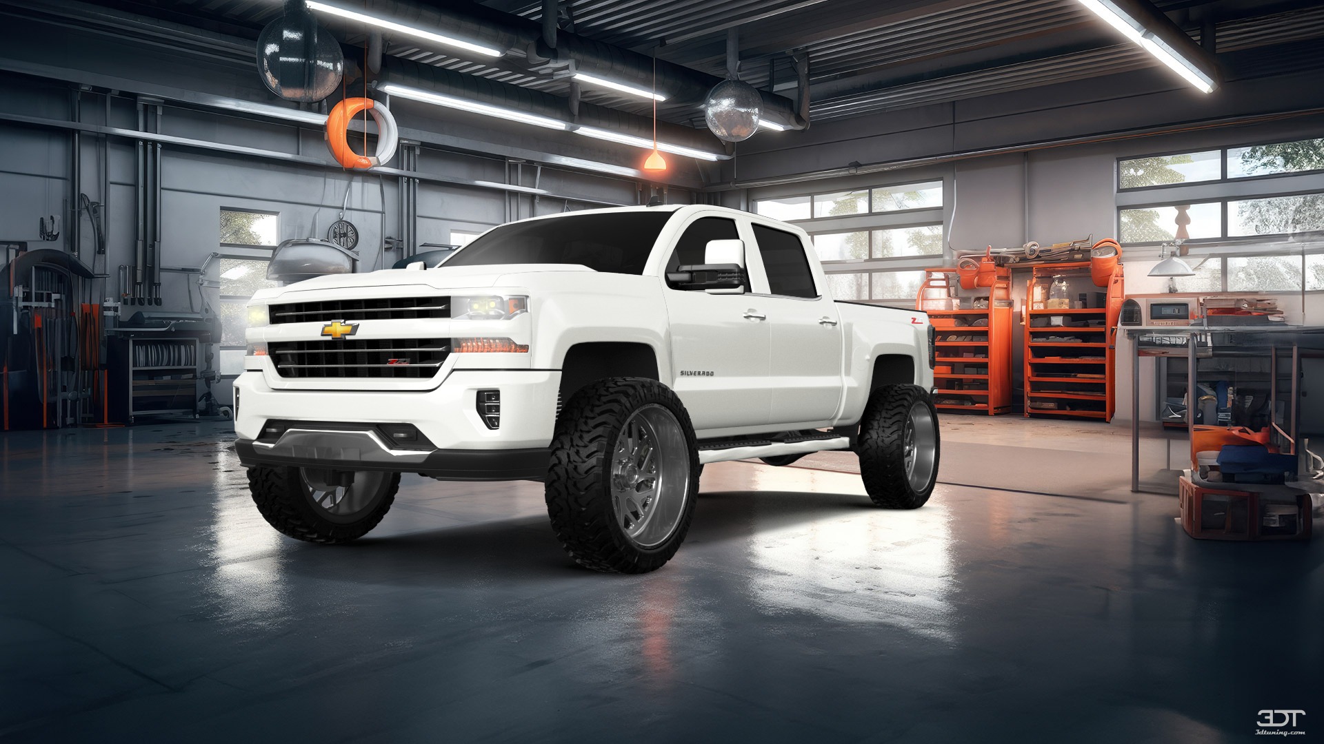 Chevrolet Silverado 1500 4 Door pickup truck 2016 tuning