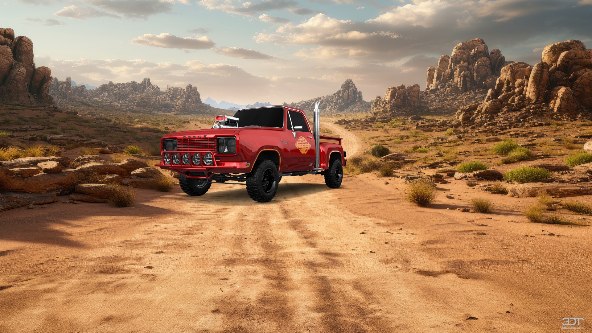 Dodge Lil Red Express 2 Door pickup truck 1978