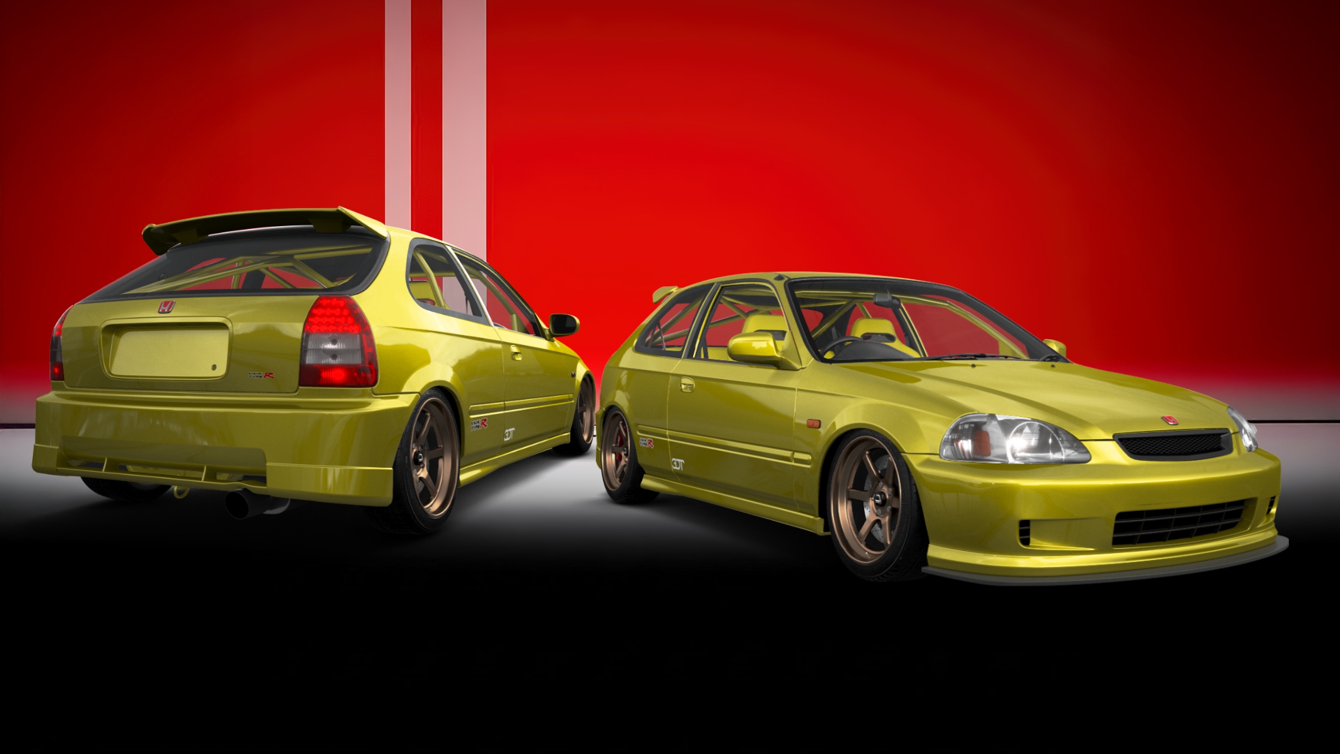 Honda Civic 3 Door Hatchback 1997 tuning