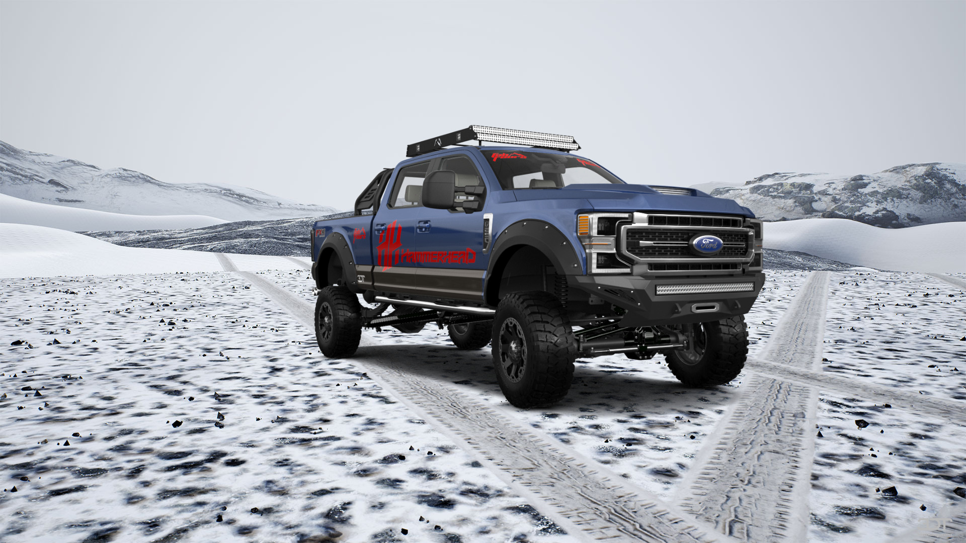 Ford F-250 4 Door pickup truck 2021