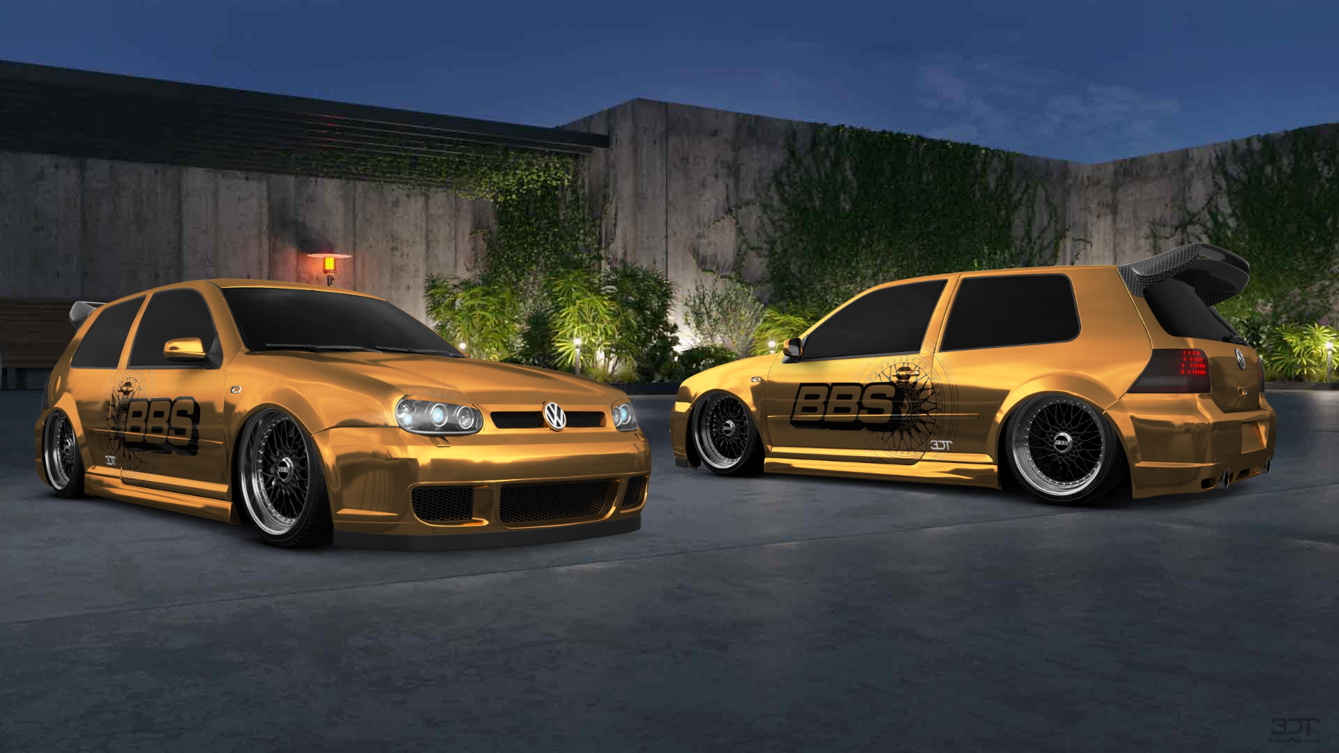 Volkswagen Golf 4 (mk4) 3 Door Hatchback 1997 tuning