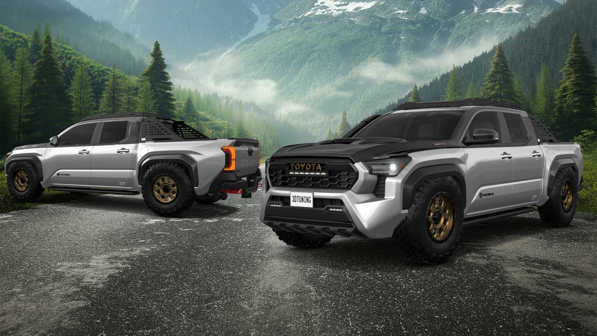 Toyota Tacoma Crew Cab 4 Door pickup truck 2024 tuning