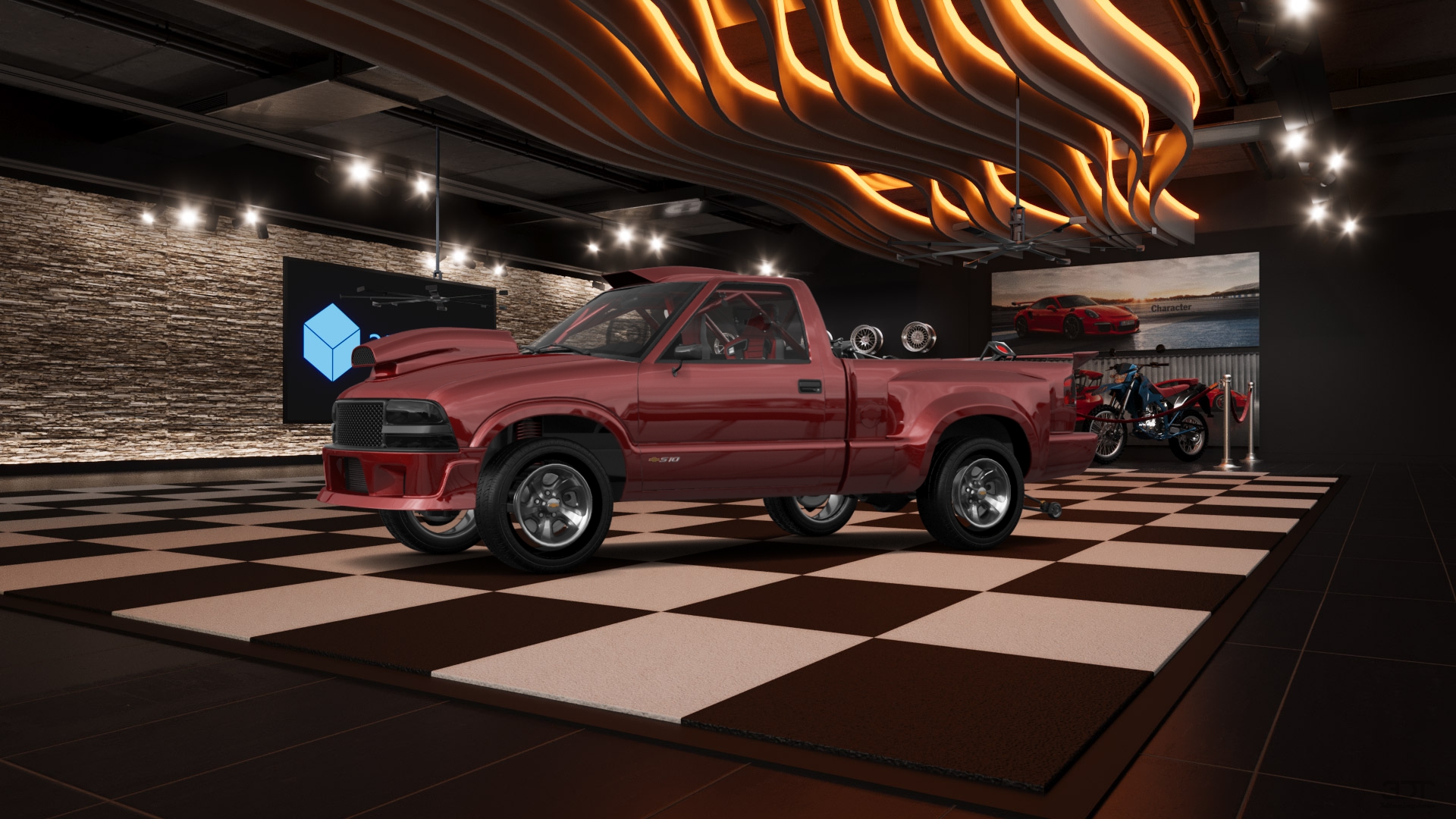 Chevrolet S-10 Stepside 2 Door pickup truck 1999