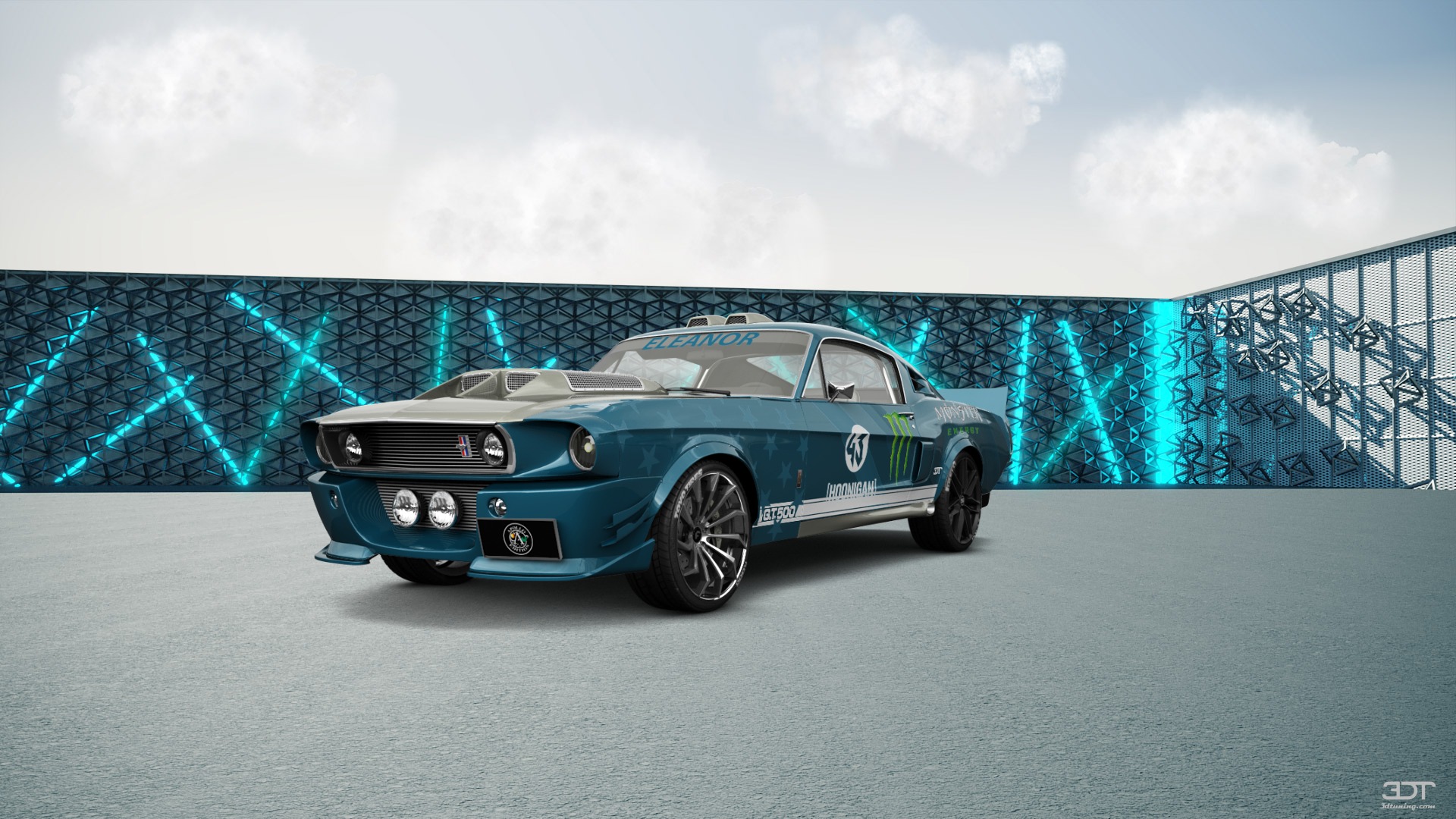 Mustang GT500 2 Door Coupe 1968 tuning