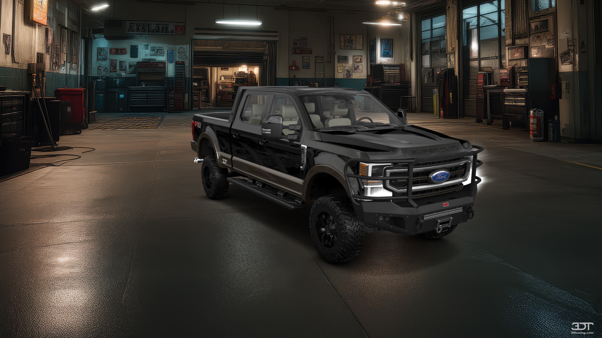 Ford F-250 4 Door pickup truck 2021 tuning
