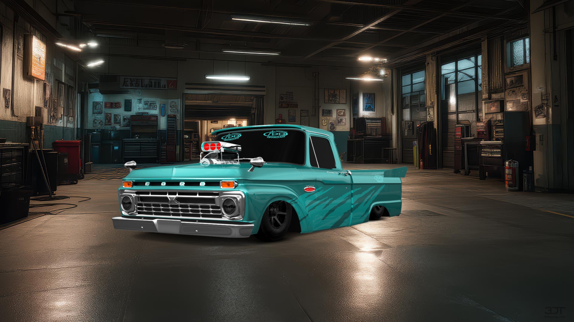 Ford F-100 Custom Cab 1966